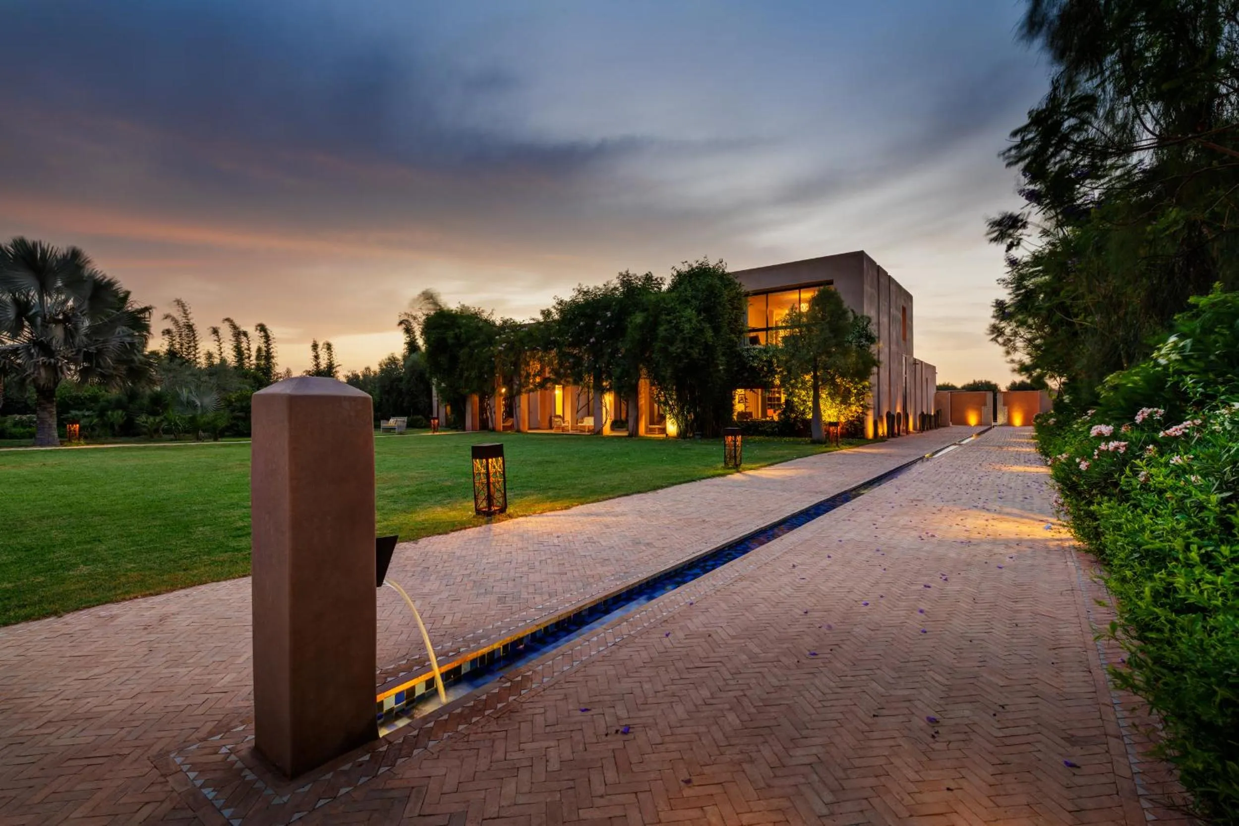 Garden view in Pavillon Terra Ababila en Exclusivité