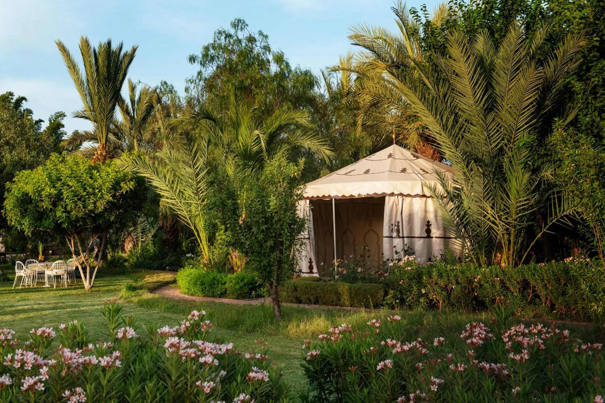 Garden in Pavillon Terra Ababila en Exclusivité