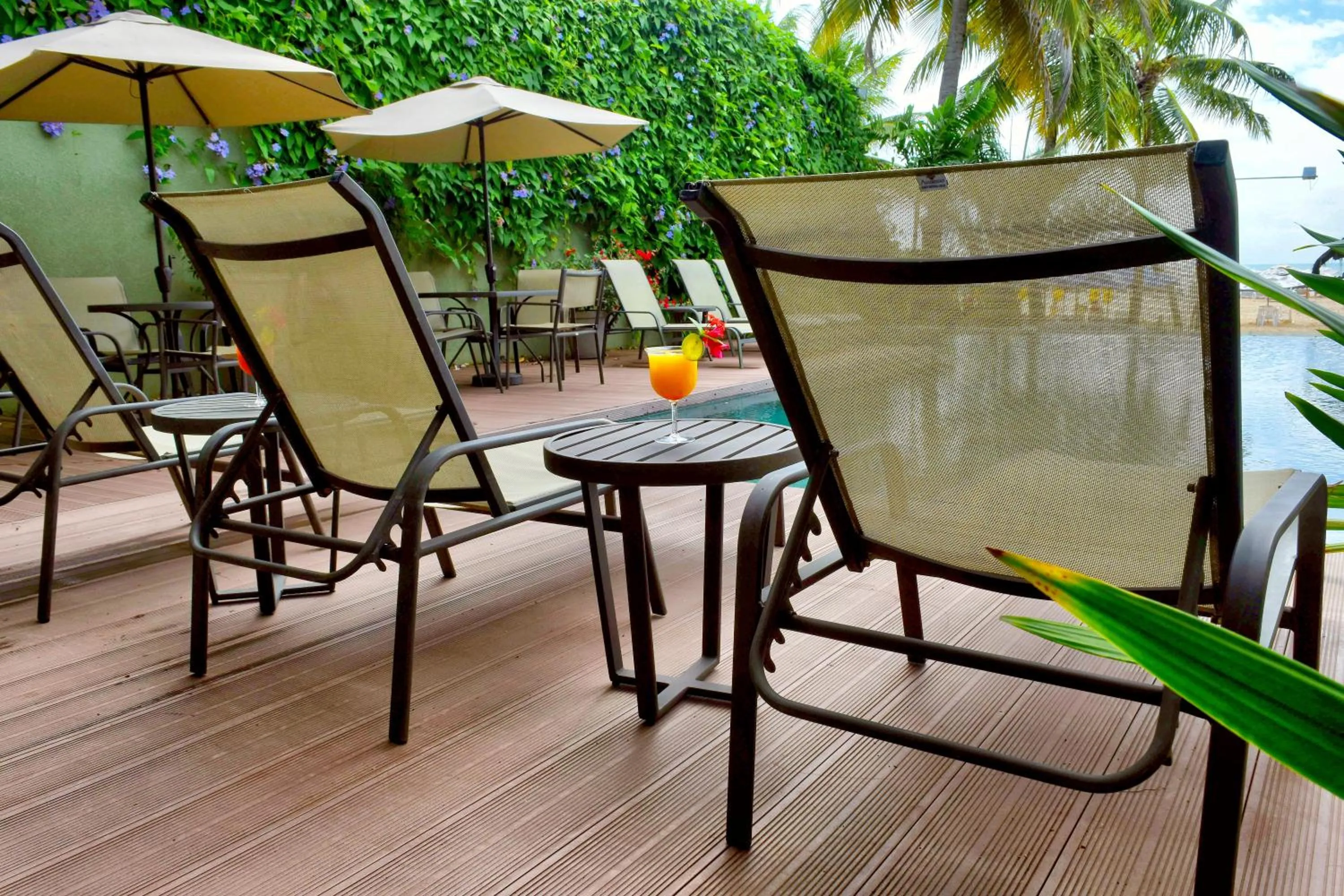 Patio in Club do Balanço Pousada e Restaurante