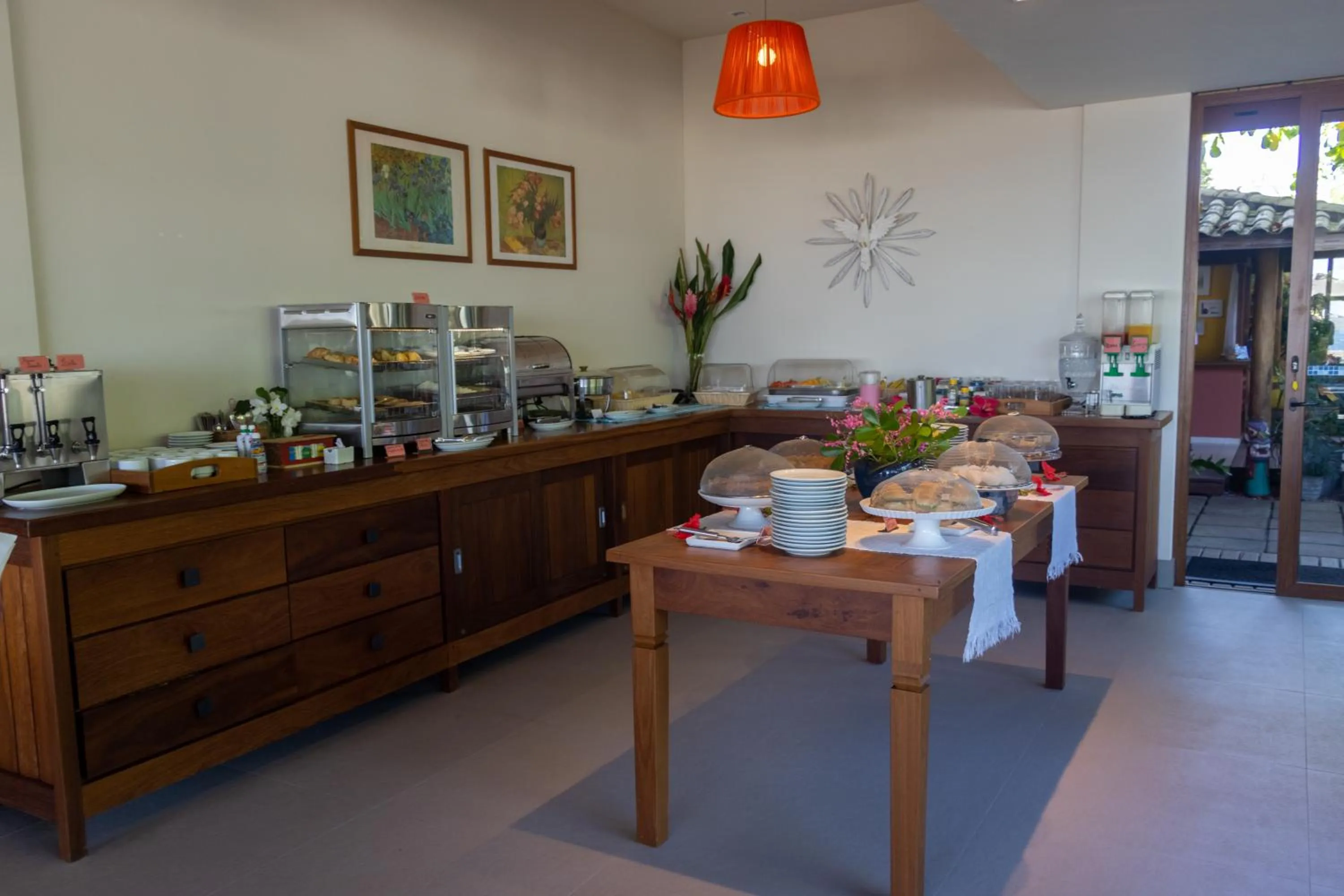 Food and drinks in Club do Balanço Pousada e Restaurante