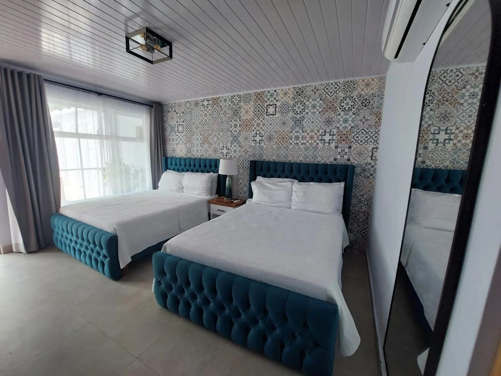 Bed in Hotel Mono Azul