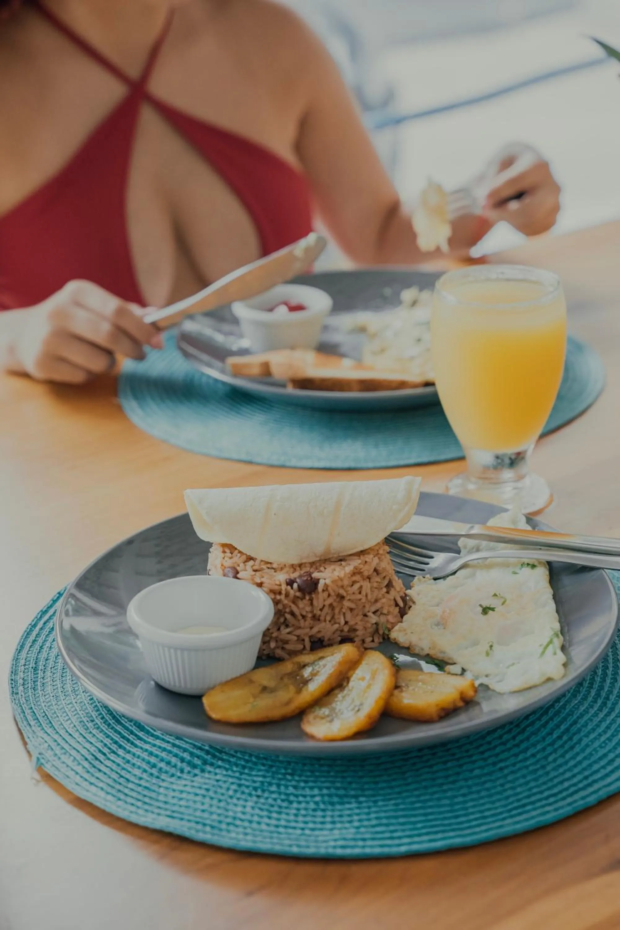 Breakfast in Hotel Mono Azul