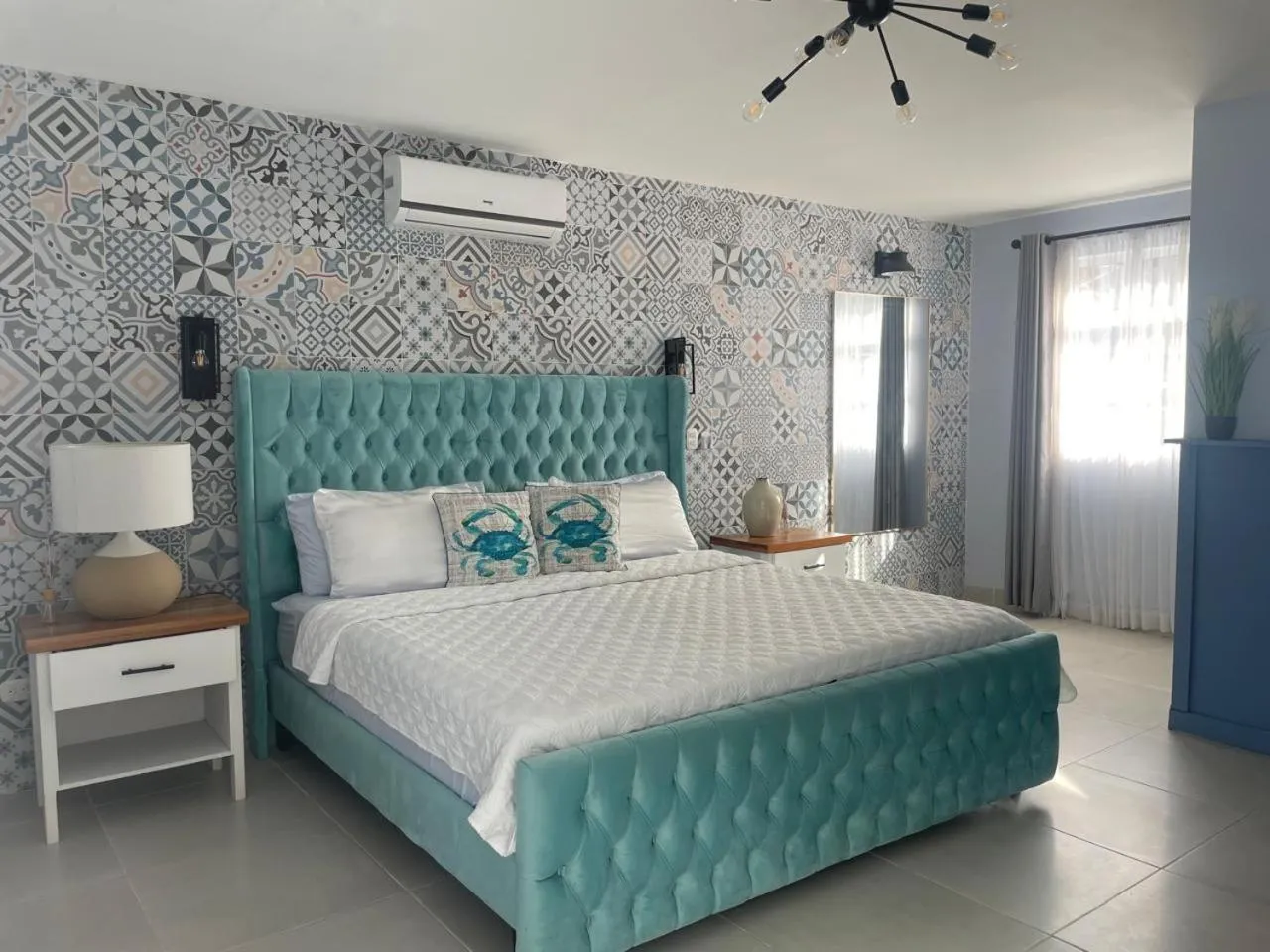 Bed in Hotel Mono Azul