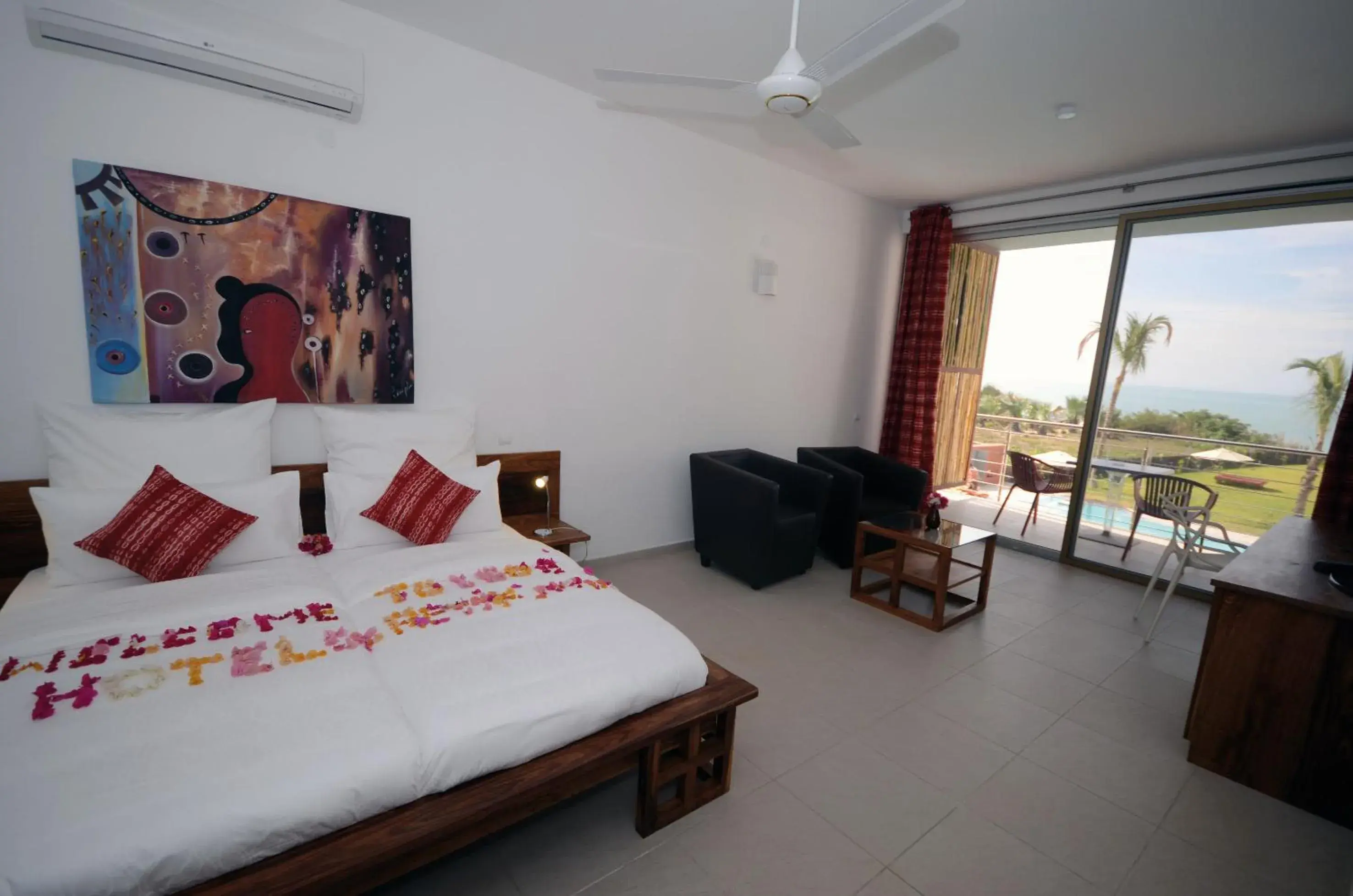 Standard Double Room with Sea View in Leo's Beach Hotel - Adults Only Standard Double Room with Sea View in Leo's Beach Hotel - Adults Only