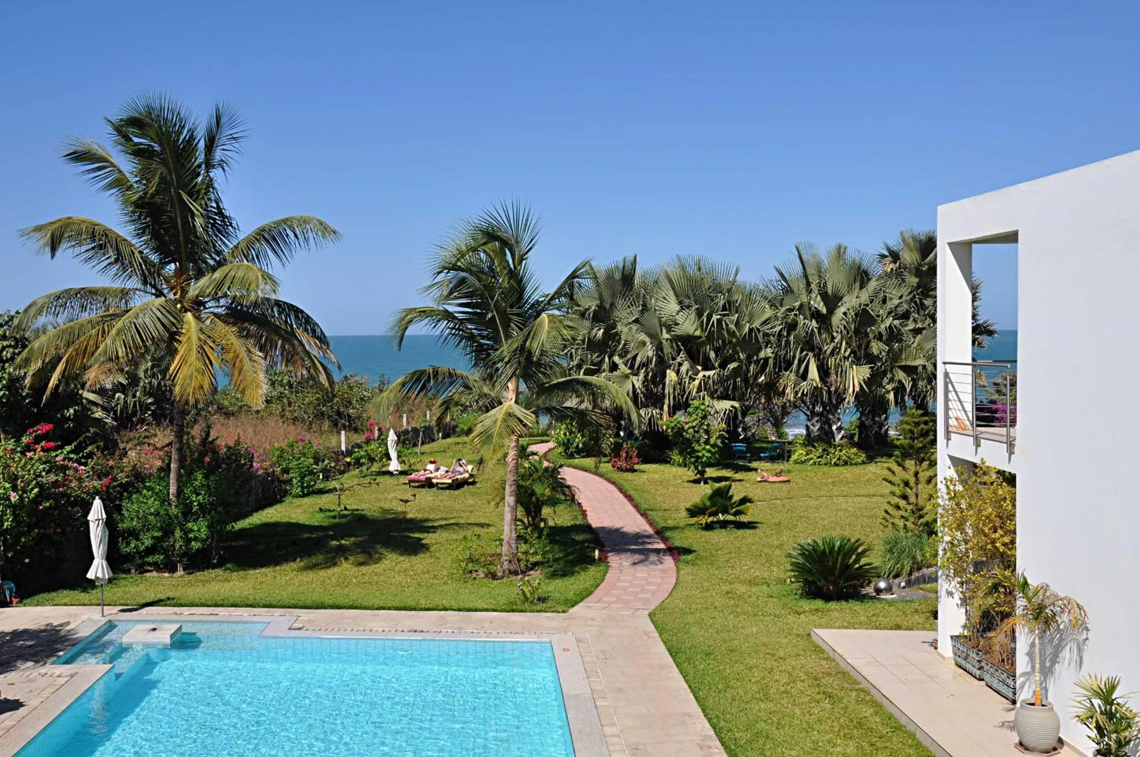 Garden in Leo's Beach Hotel - Adults Only