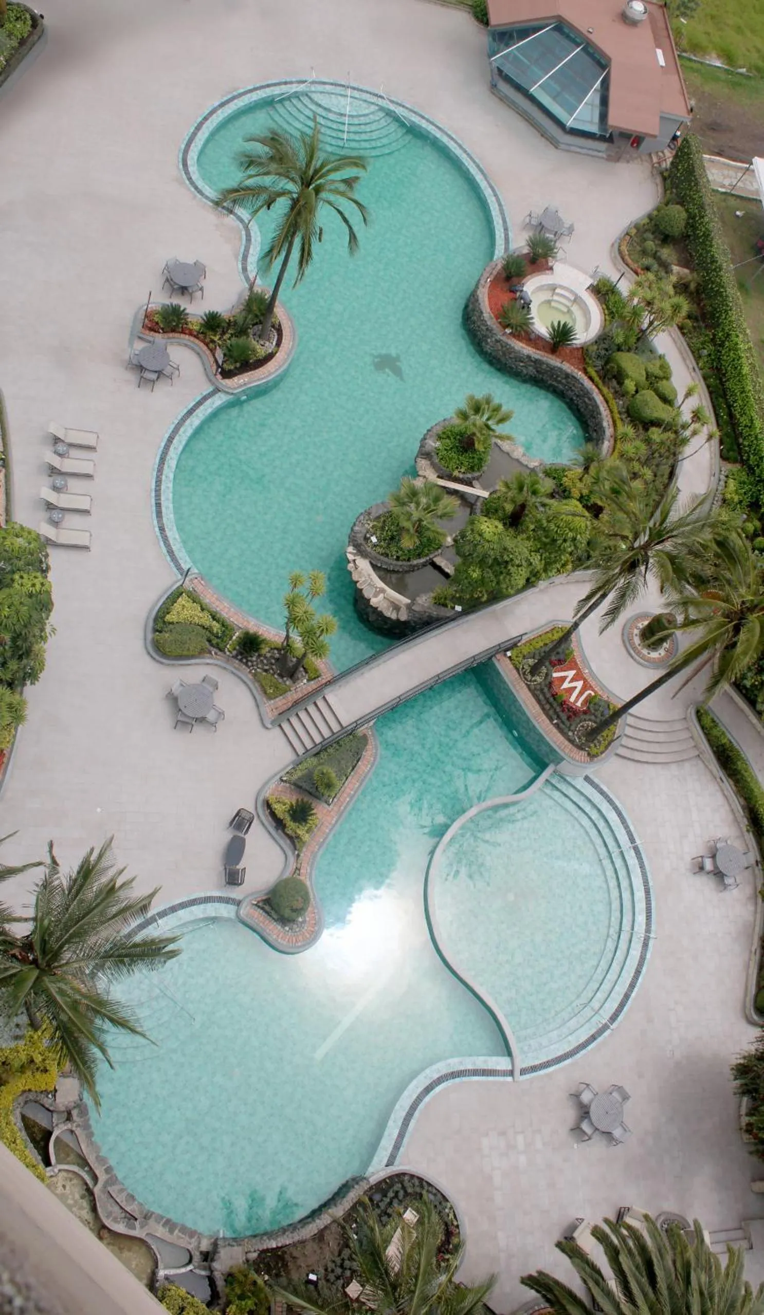 Swimming pool in Aparta Hotel Torres de Suites