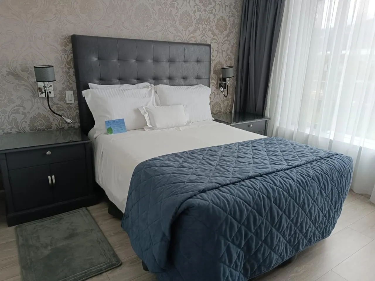 Bed in Aparta Hotel Torres de Suites