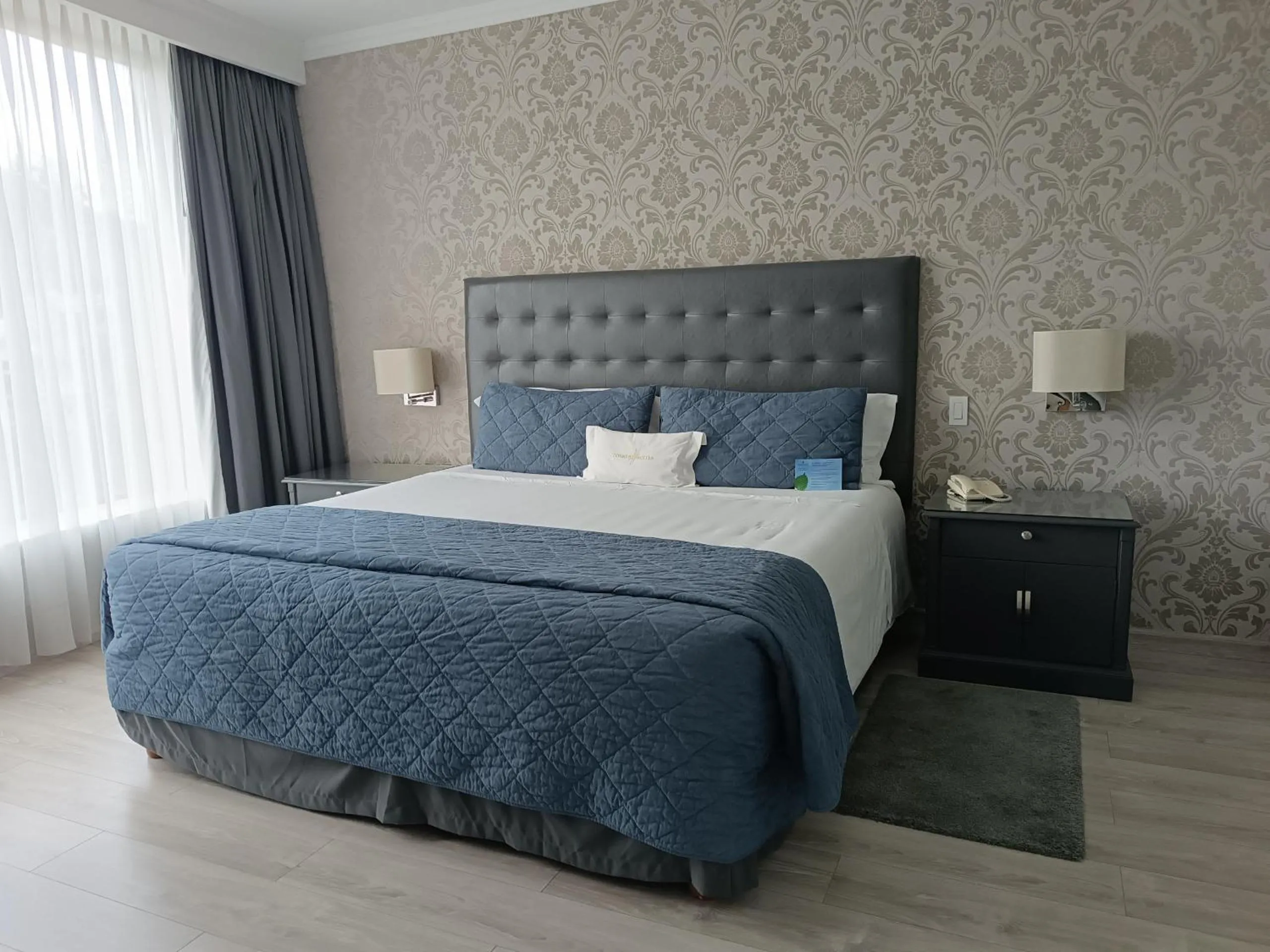 Bed in Aparta Hotel Torres de Suites