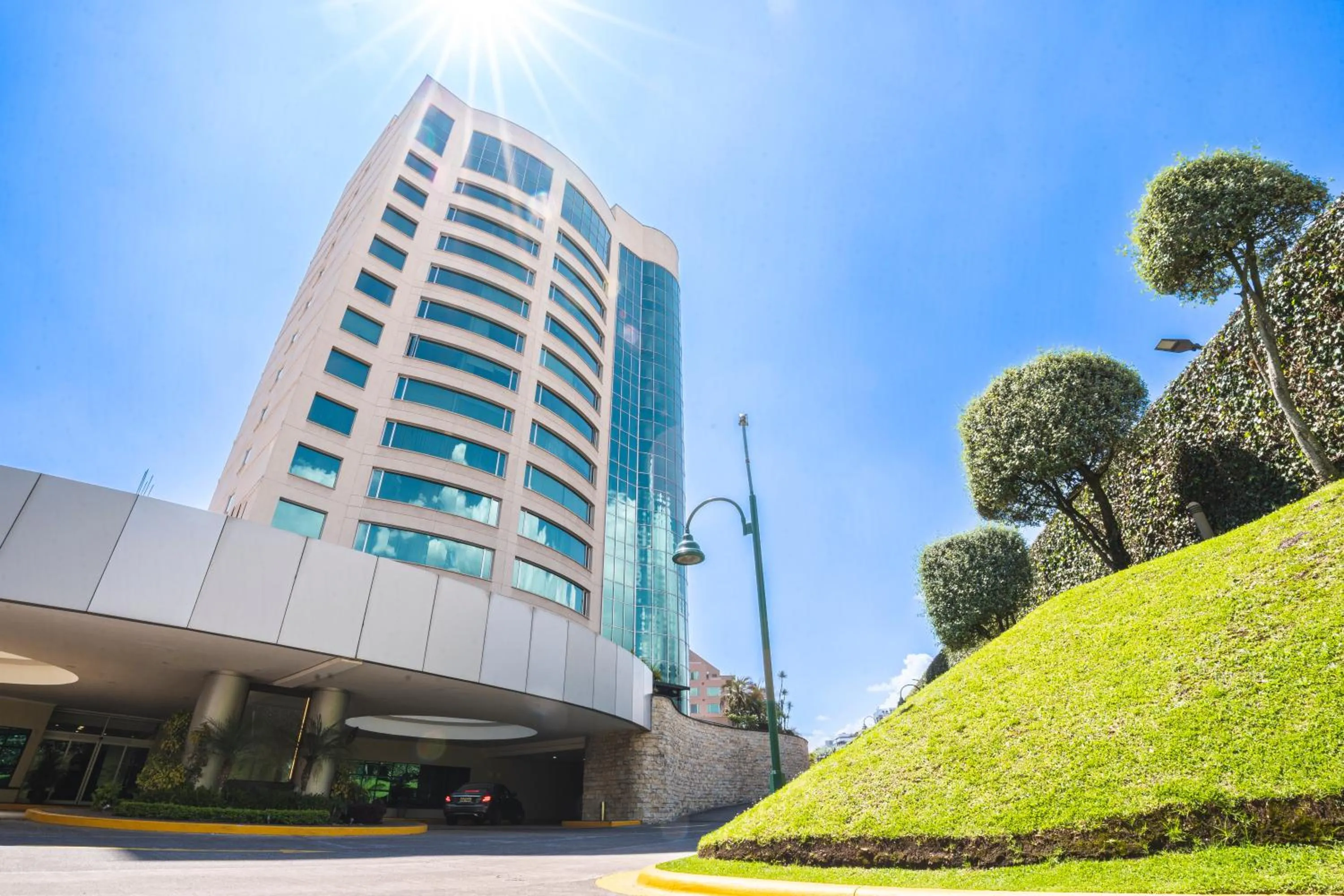 Property building in Aparta Hotel Torres de Suites
