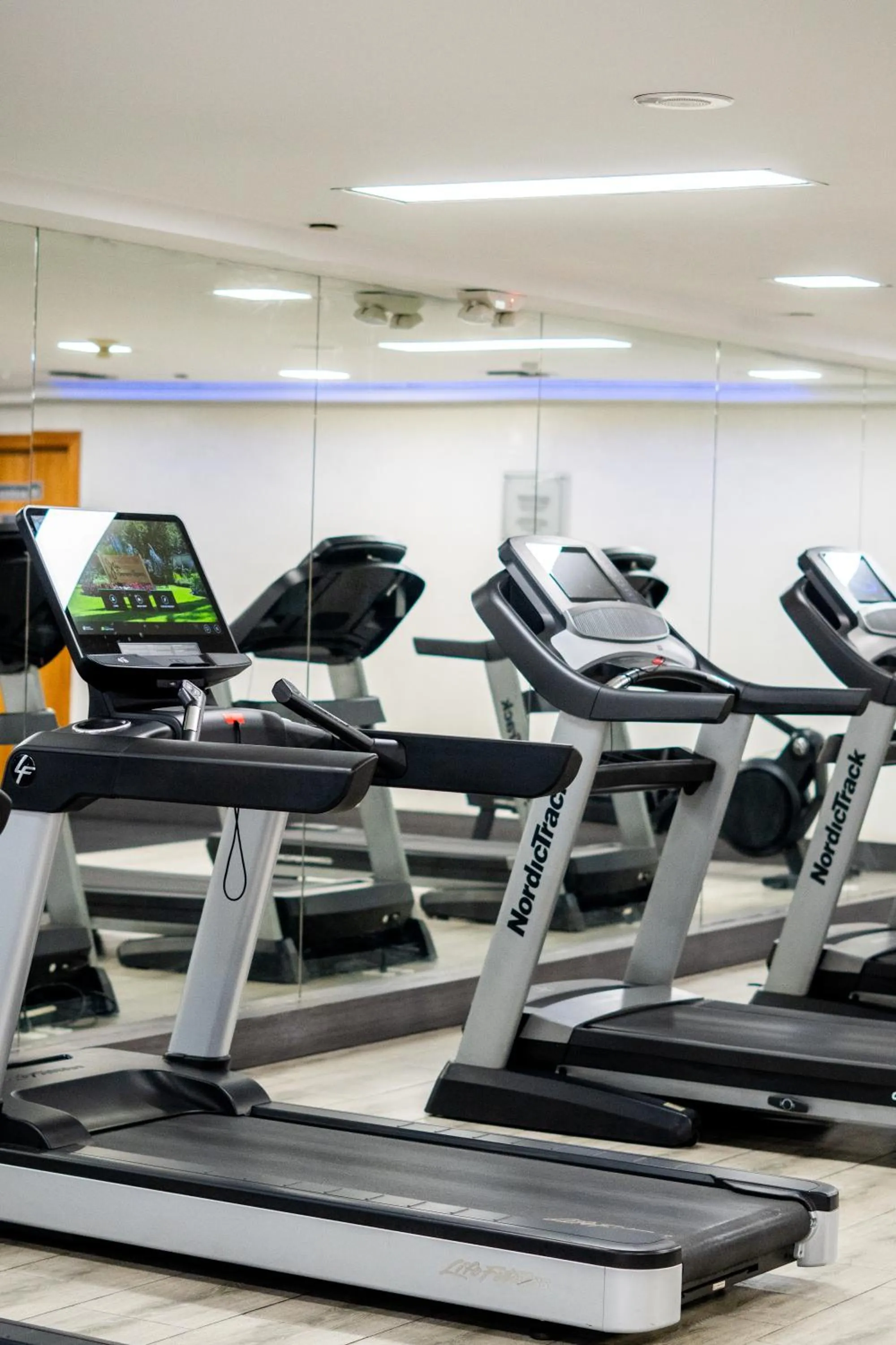 Fitness centre/facilities in Aparta Hotel Torres de Suites