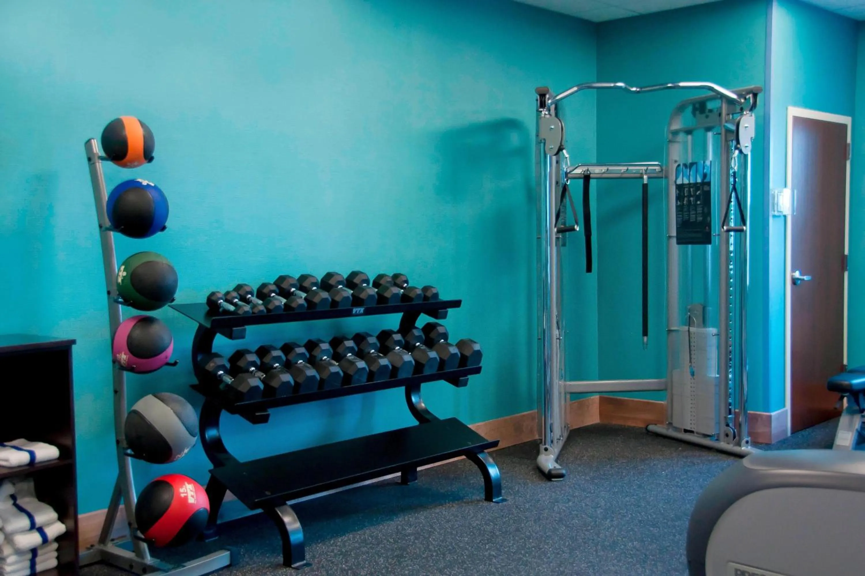 Fitness centre/facilities in Fairfield Inn & Suites by Marriott Des Moines Urbandale