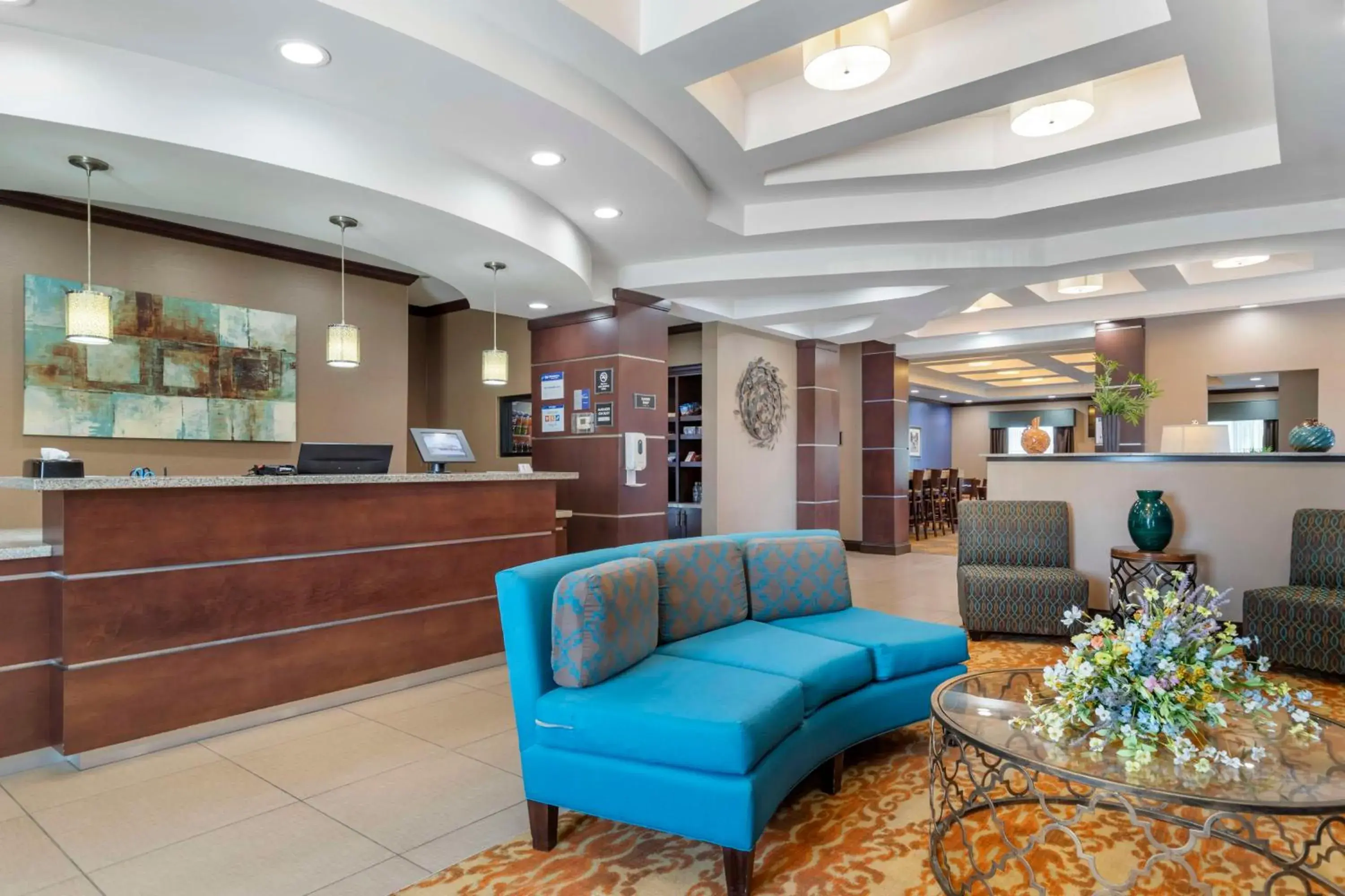Lobby or reception in Best Western Plus Longhorn Inn & Suites Lobby or reception in Best Western Plus Longhorn Inn & Suites