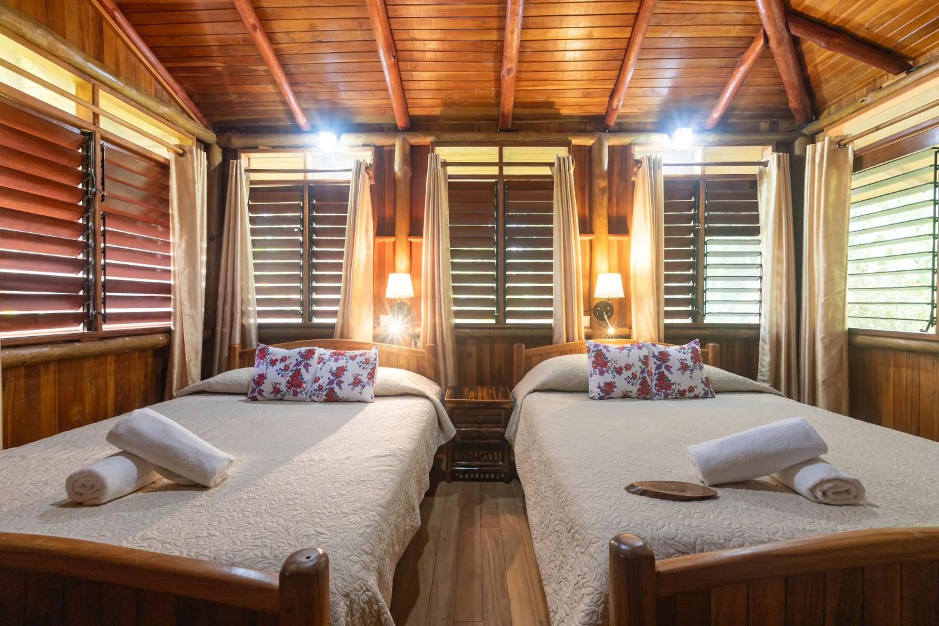 Bed in La Cusinga Lodge