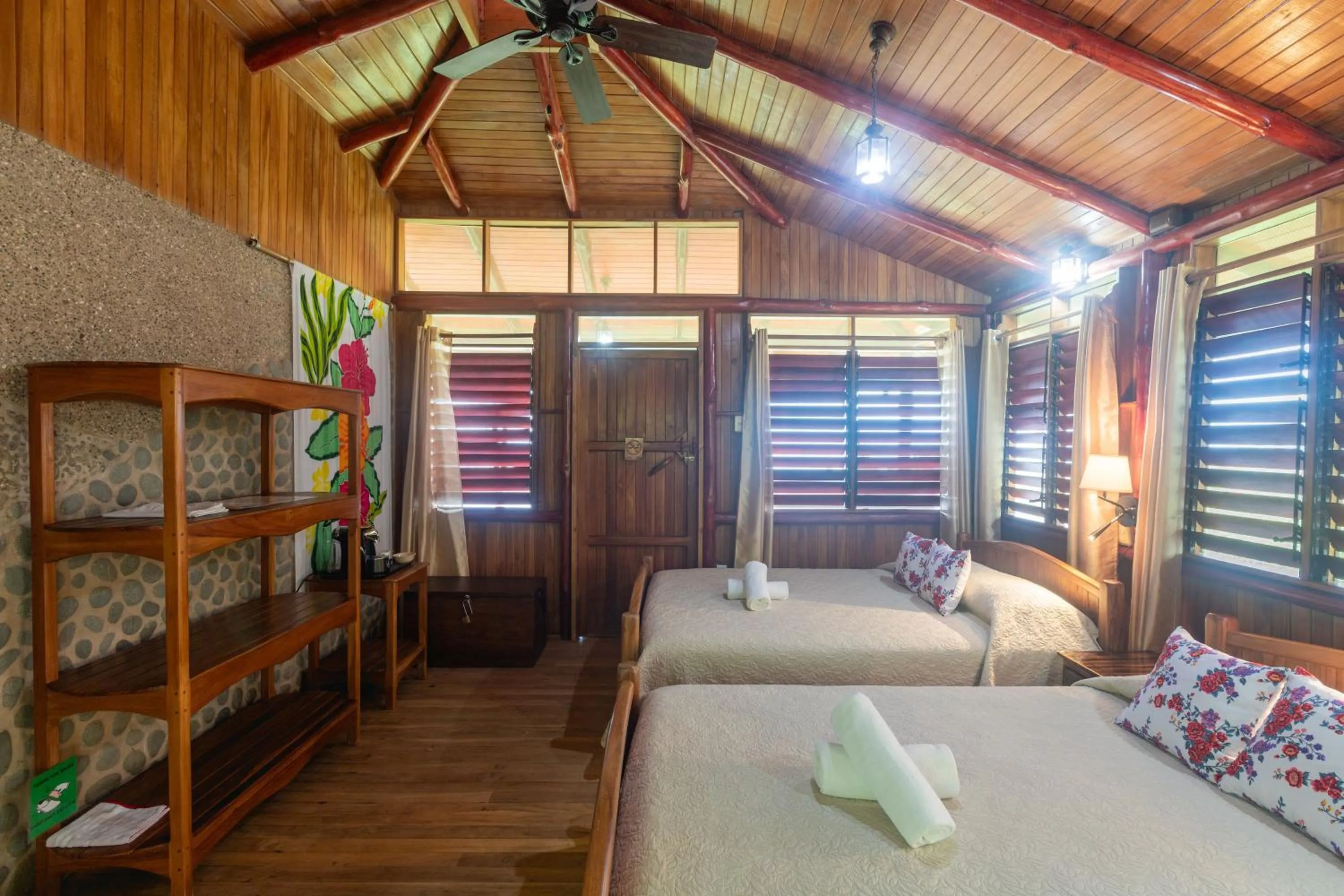 Bed in La Cusinga Lodge