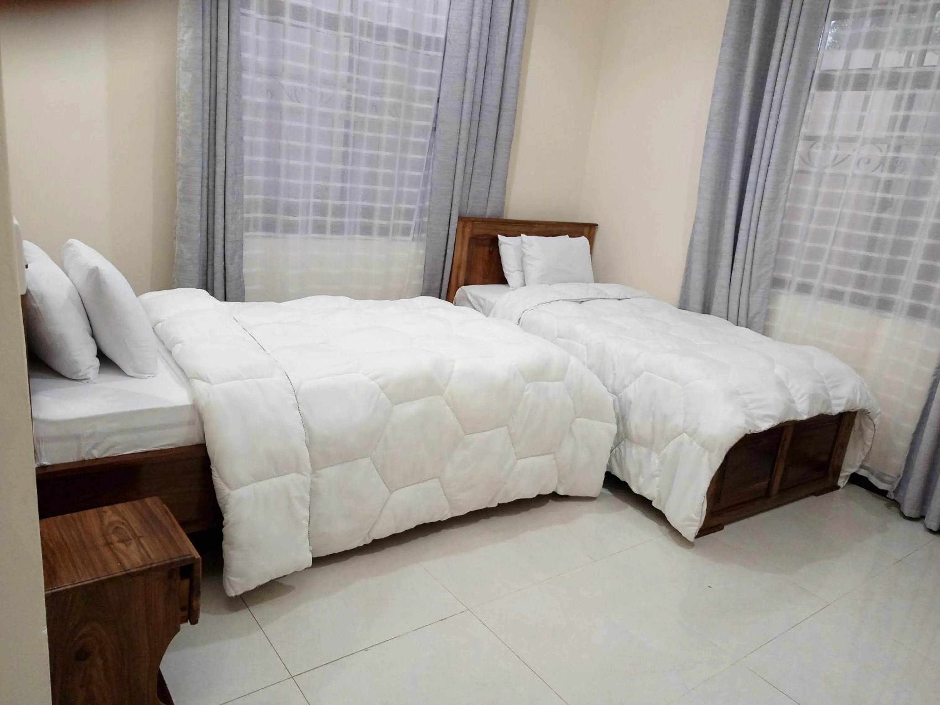 Bed in Kendwa Cool and Calm Hotel limited