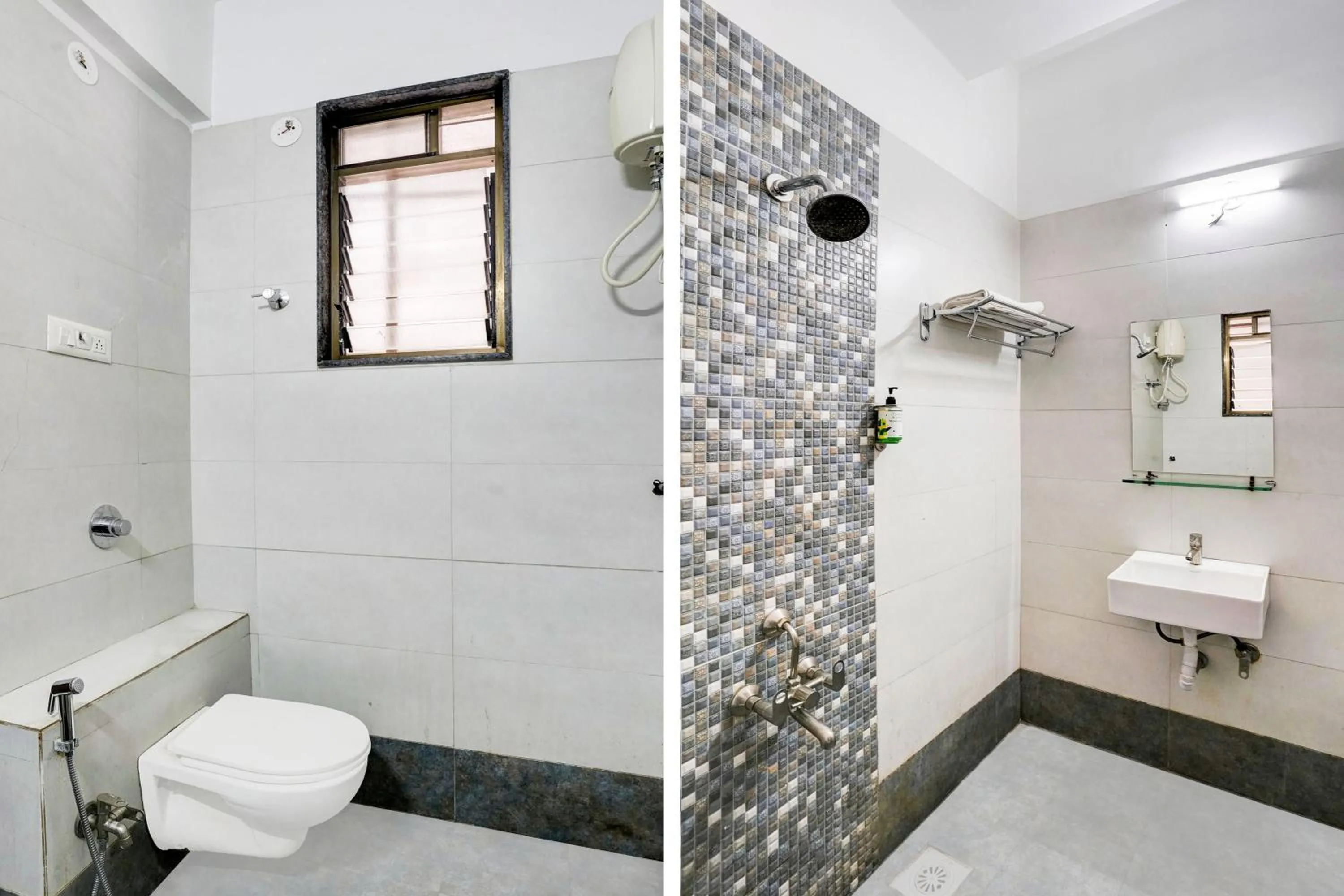Bathroom in FabHotel The Address - Nashik Railway Station