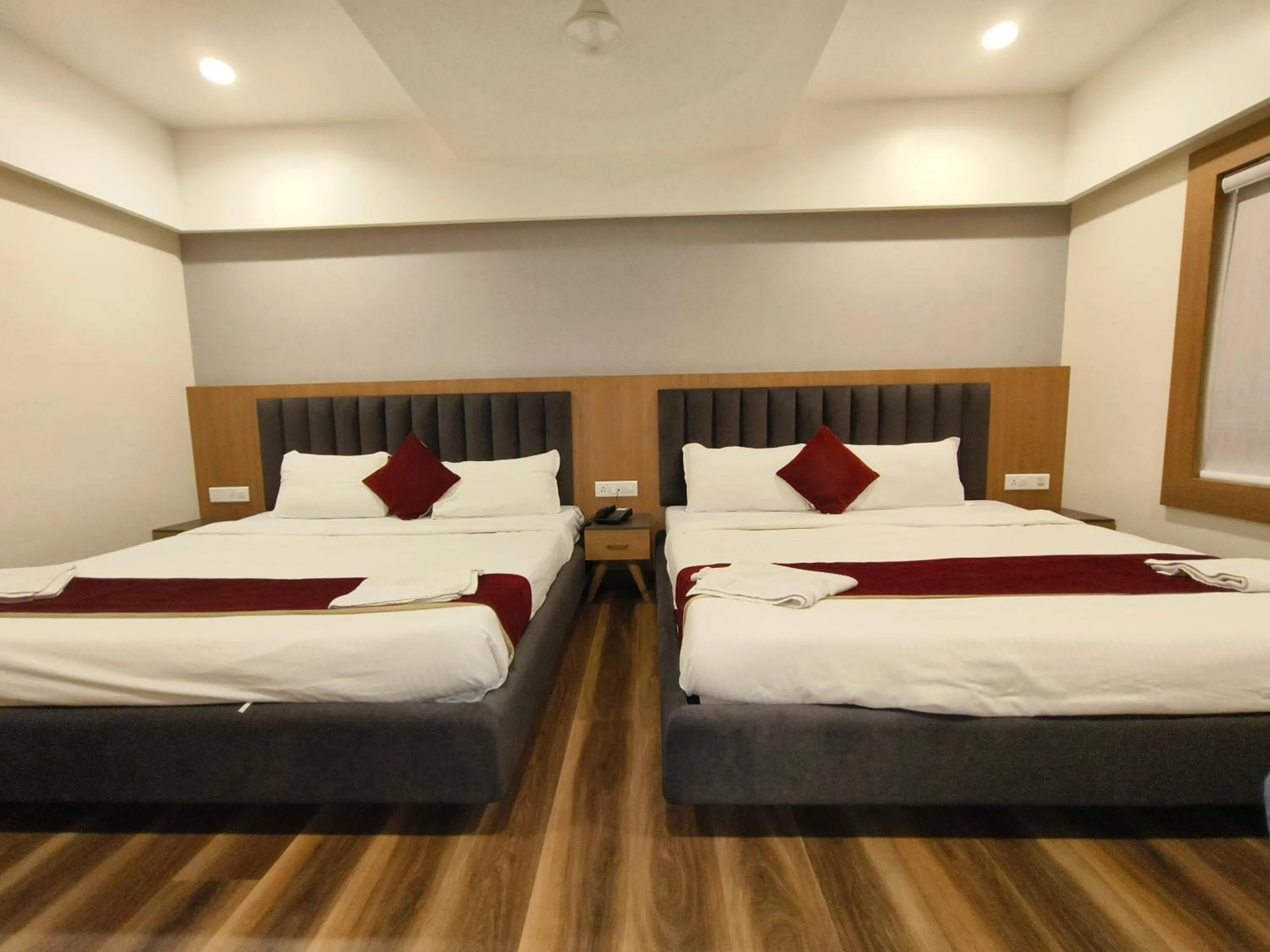 Bedroom in Hotel welcome somnath