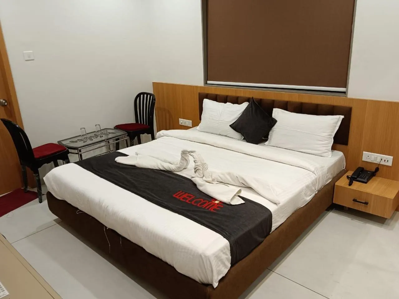 Bedroom in Hotel welcome somnath