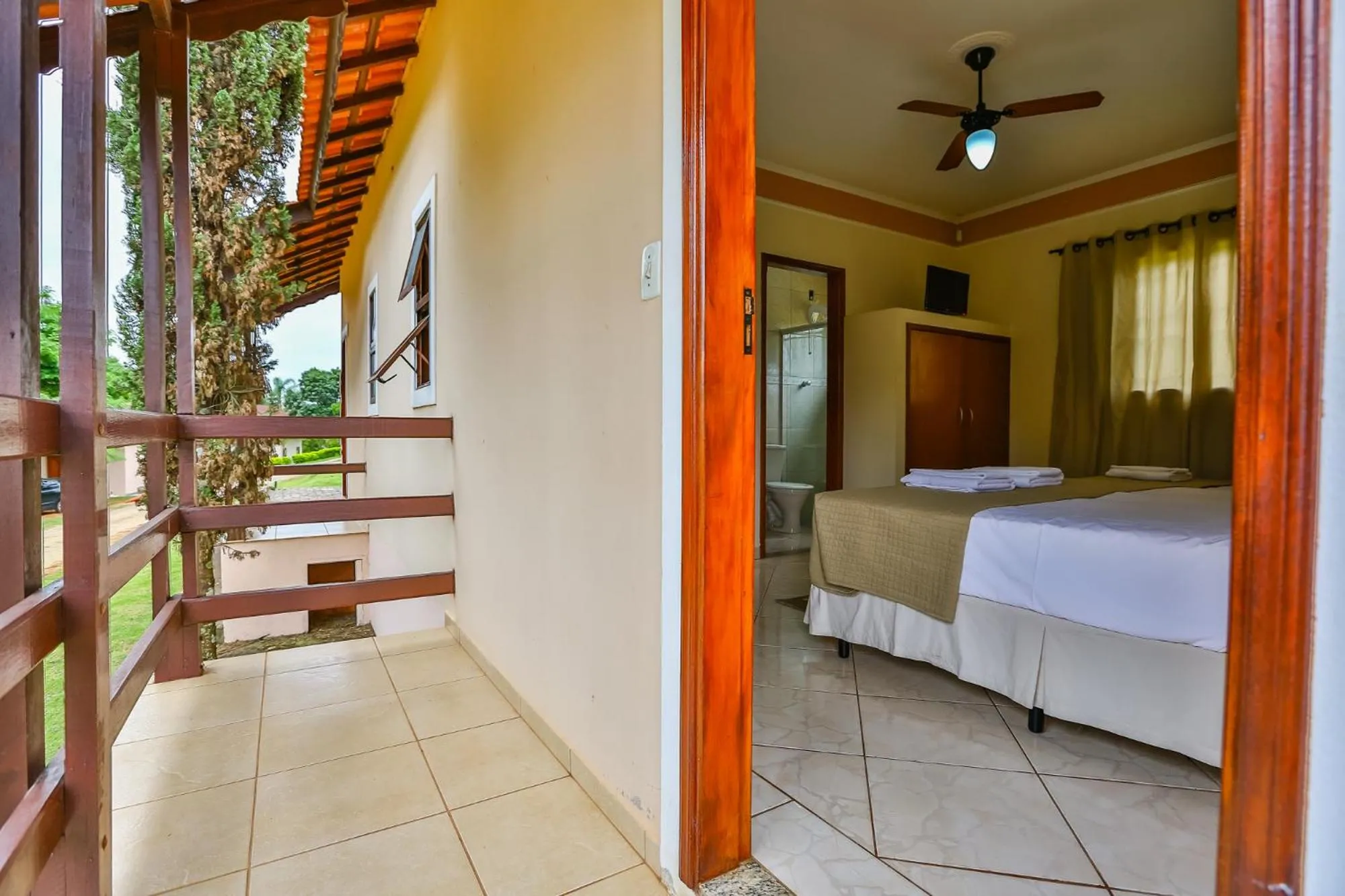 Photo of the whole room in Pousada Recanto do Amanhecer