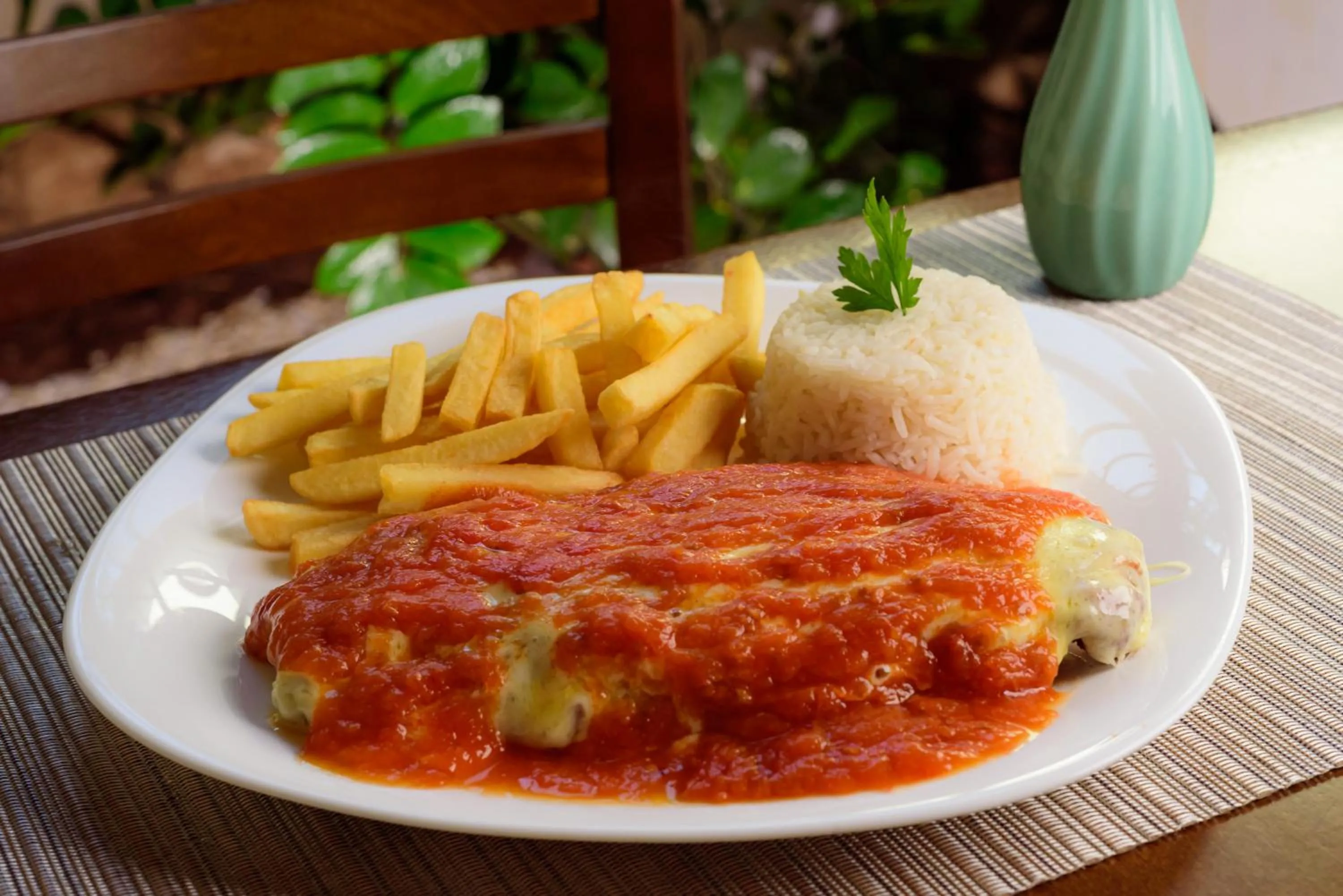 Restaurant/places to eat in Pousada Recanto do Amanhecer