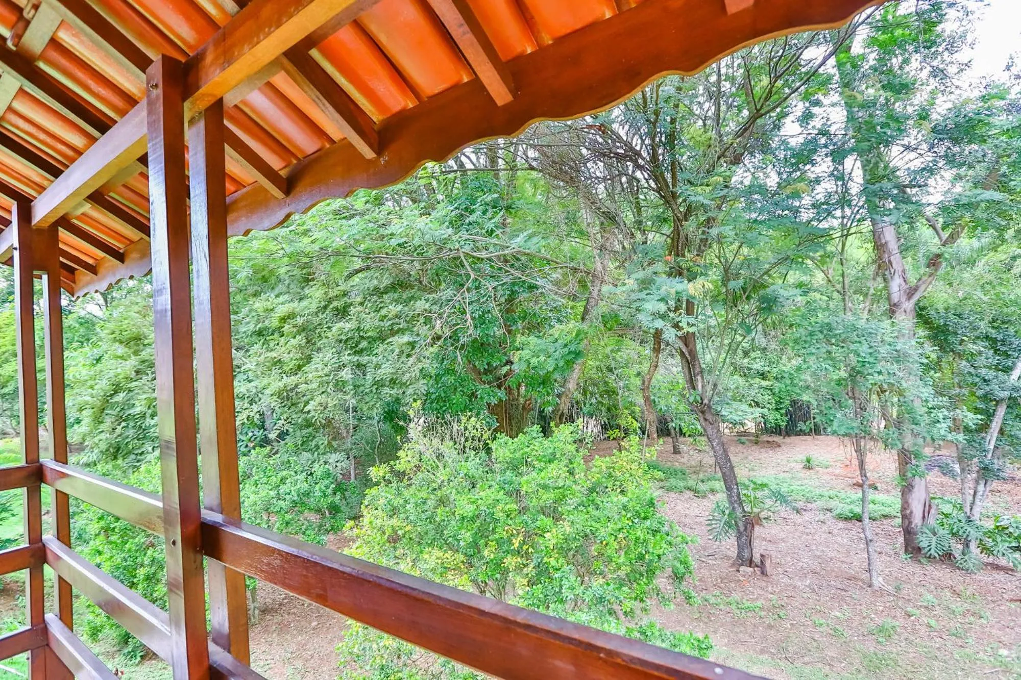 Garden view in Pousada Recanto do Amanhecer