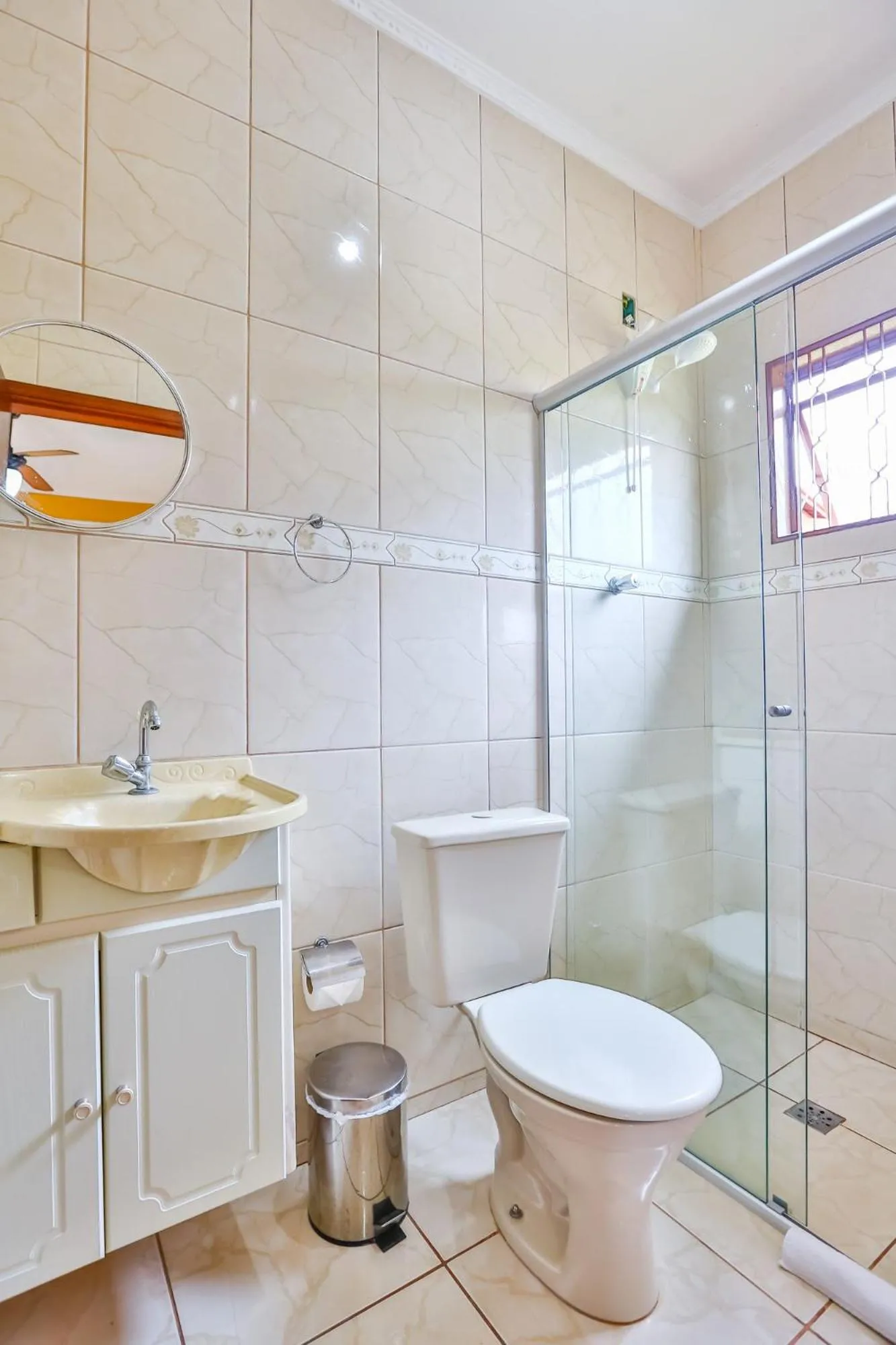 Bathroom in Pousada Recanto do Amanhecer