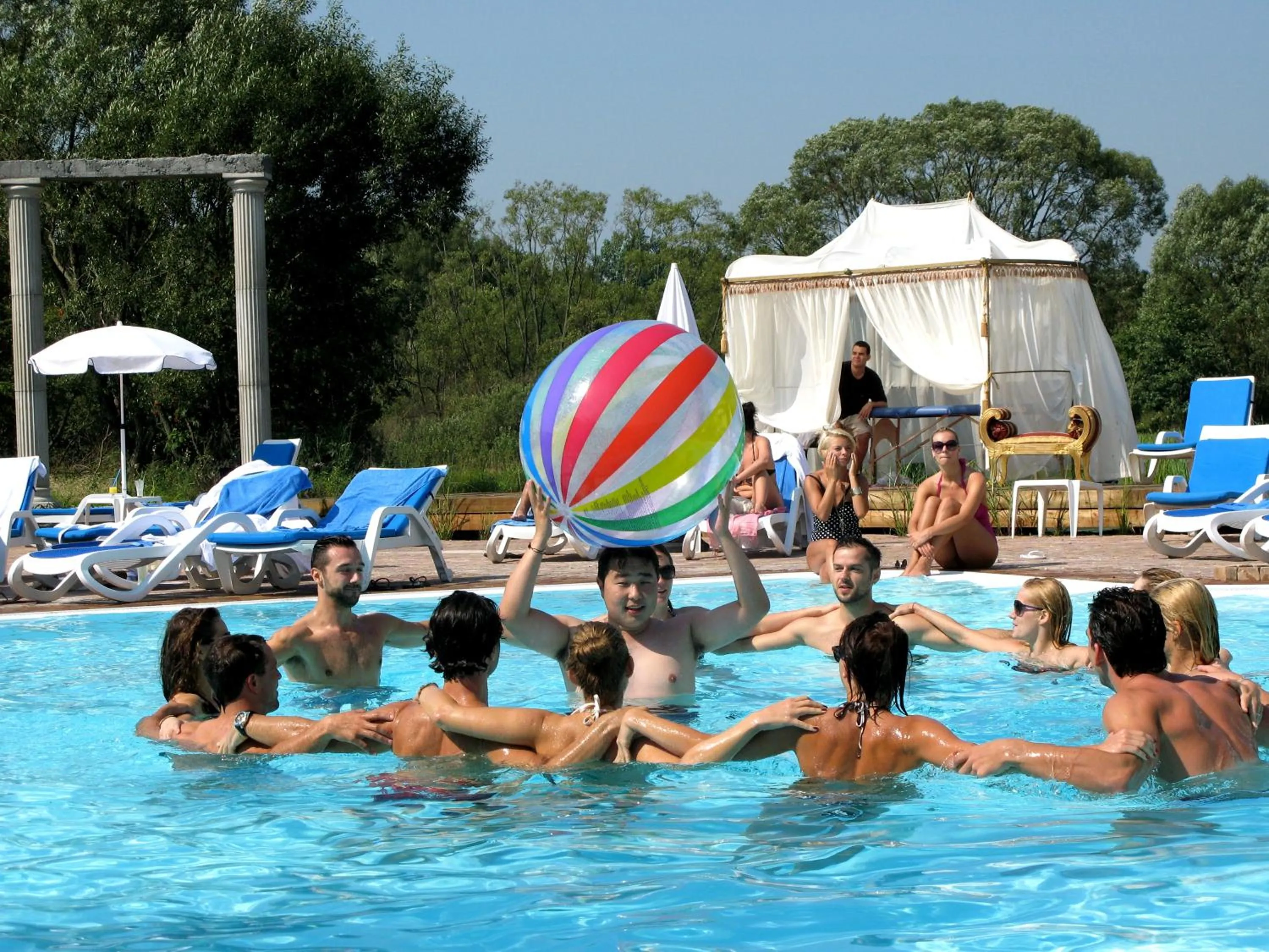 group of guests in Hotel Azzun Orient SPA&Wellness