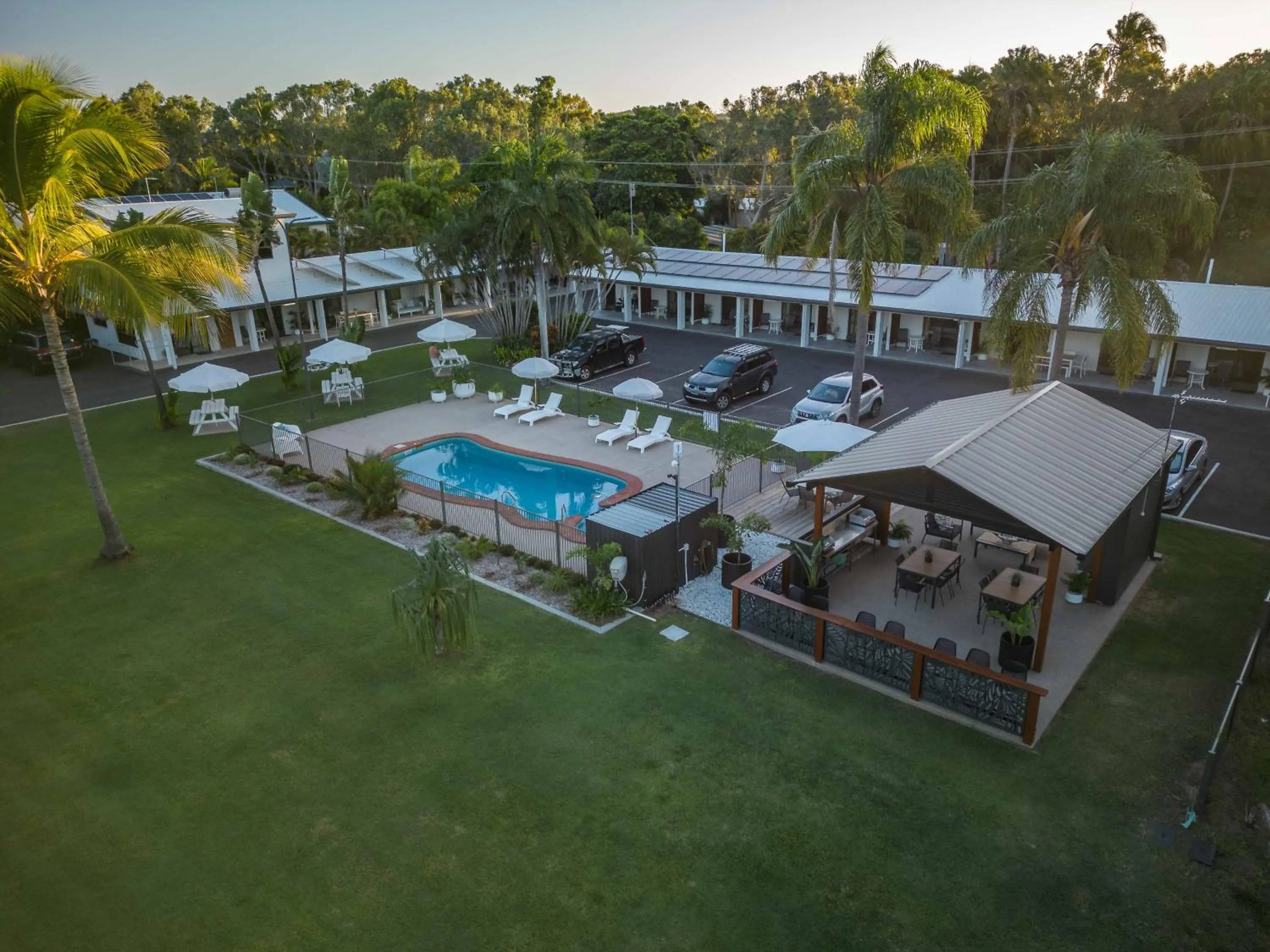 Bird's eye view in Kinka Palms Motel