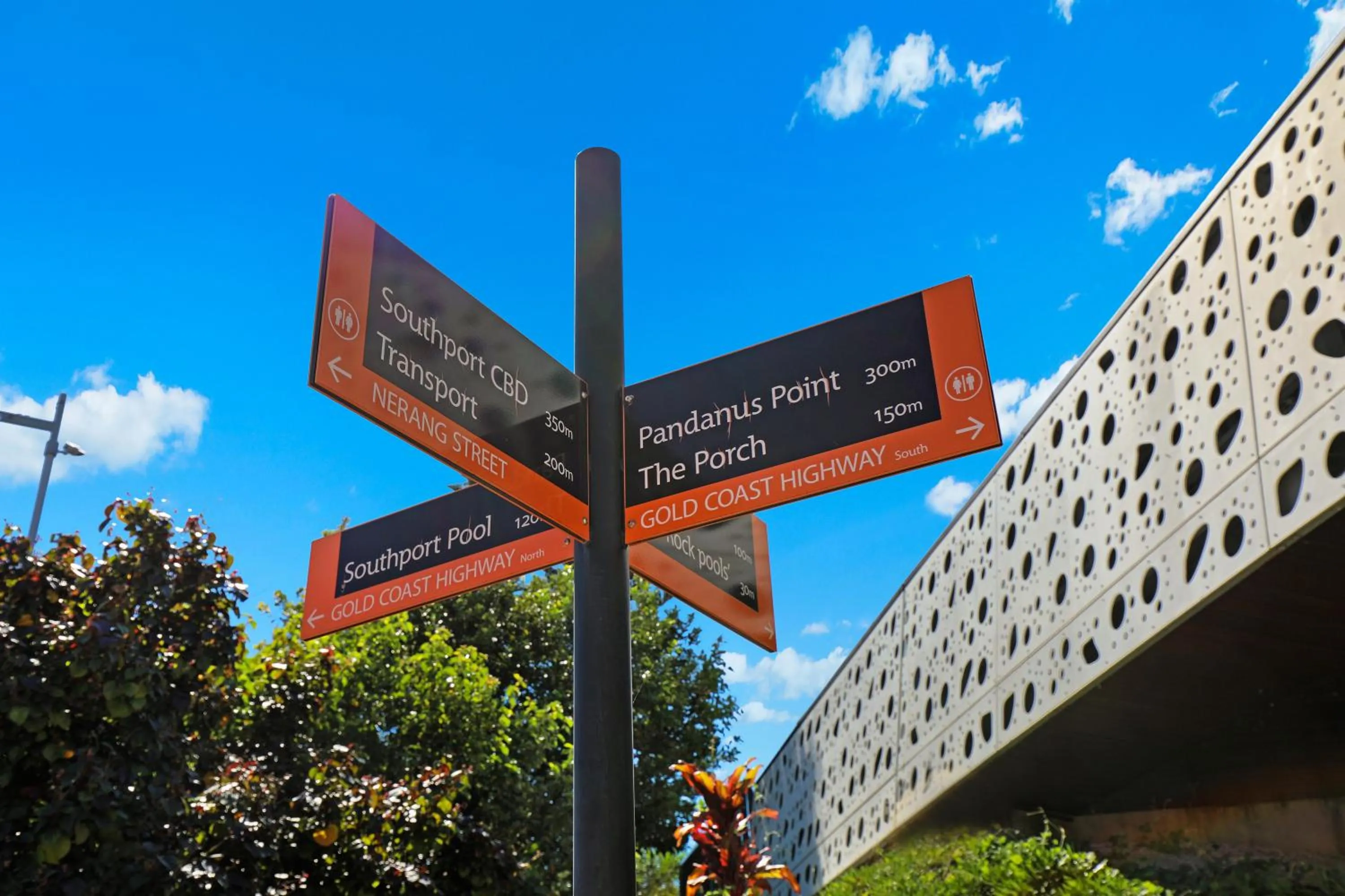 Nearby landmark in Palmerston Tower on Southport Broadwater