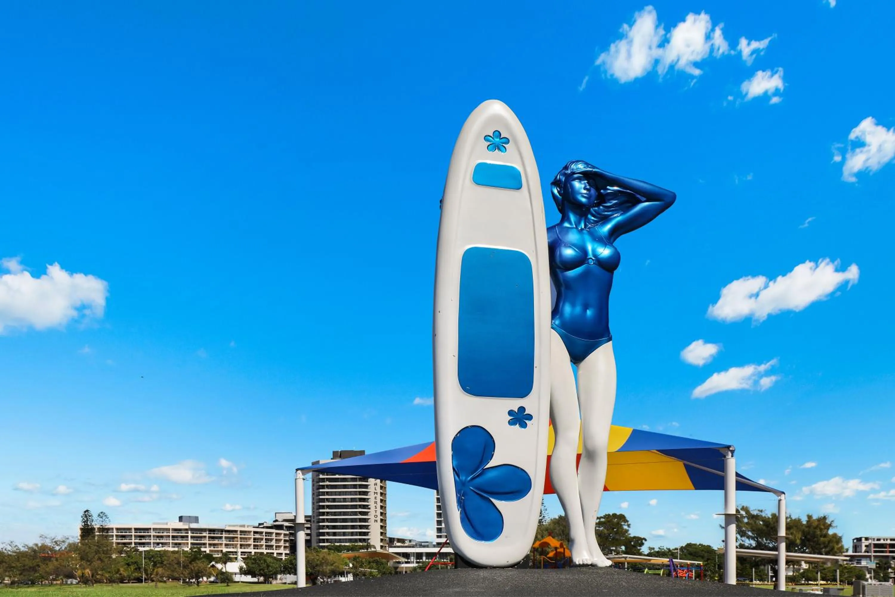 Nearby landmark in Palmerston Tower on Southport Broadwater