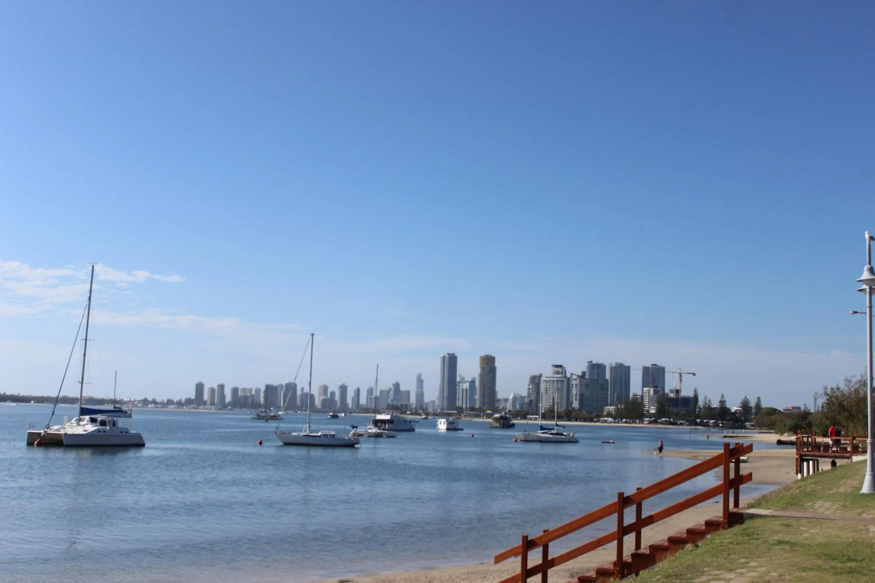Natural landscape in Palmerston Tower on Southport Broadwater