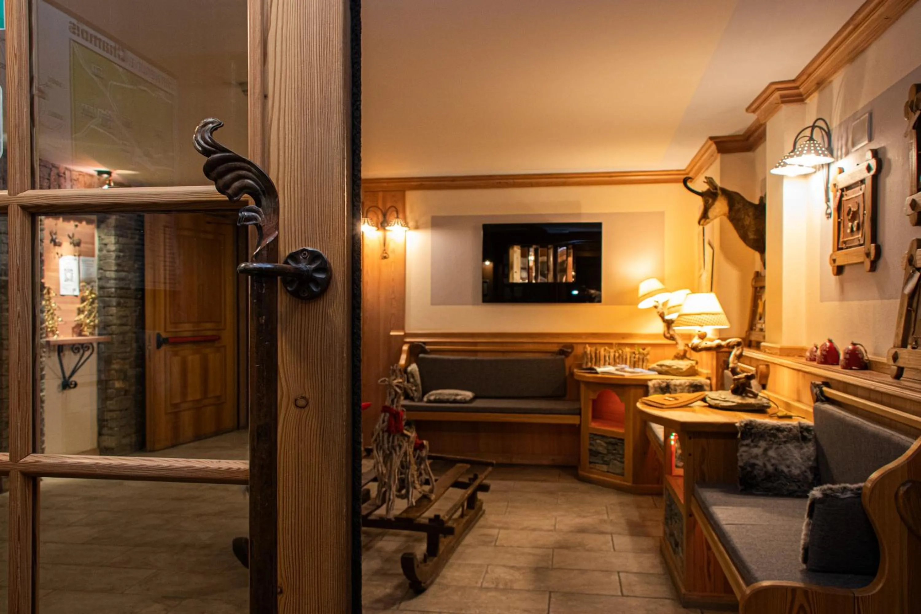 Lobby or reception in Maison Cly