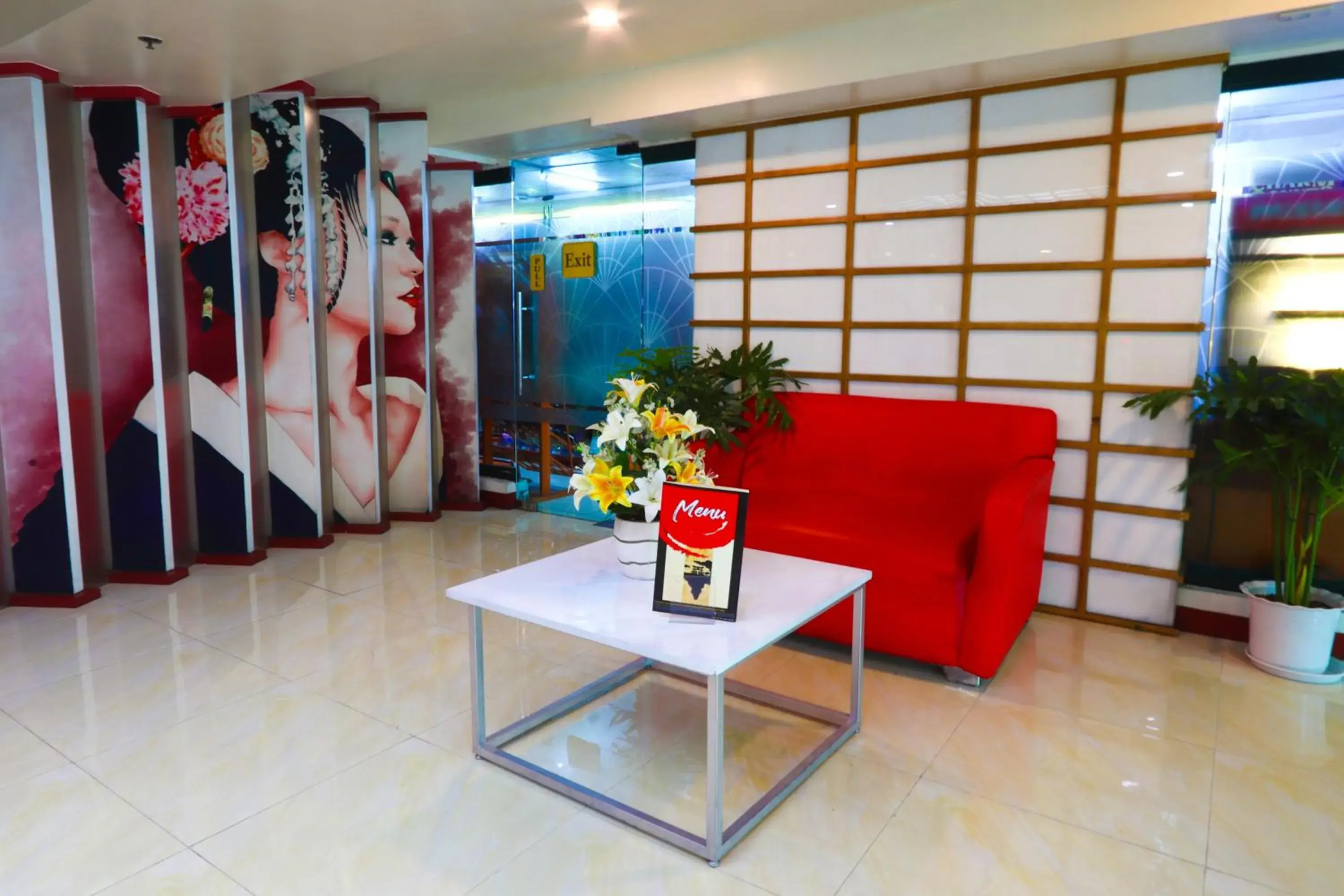 Lobby or reception in Hotel Sogo Banawe Lobby or reception in Hotel Sogo Banawe