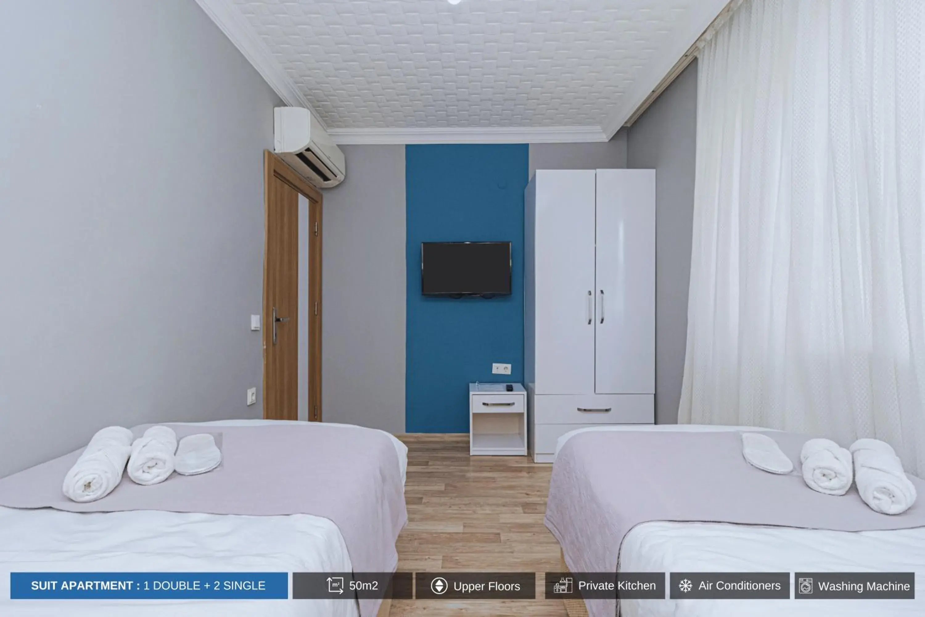 Bed in Antalya Residence Hotel Bed in Antalya Residence Hotel