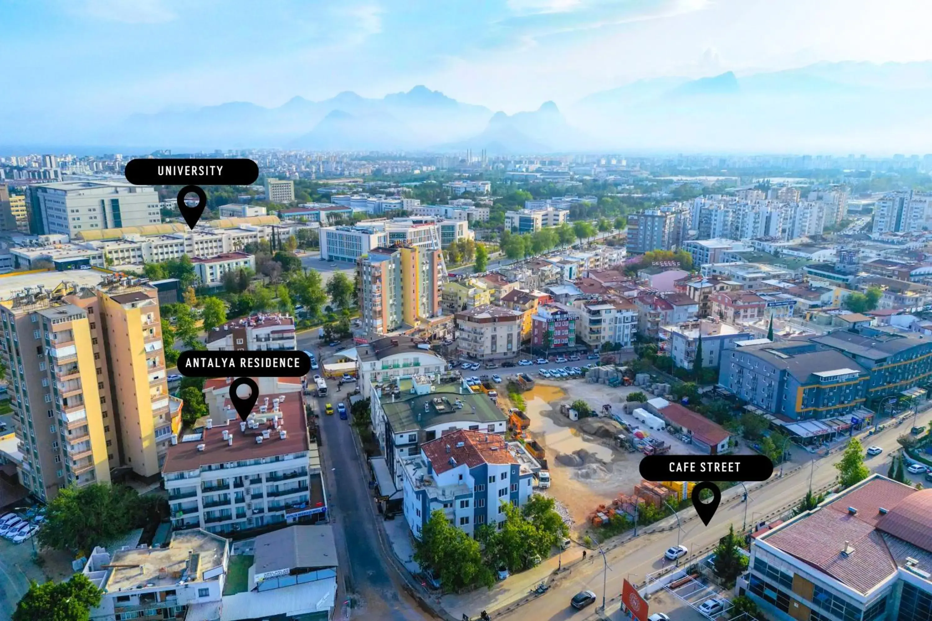 Property building in Antalya Residence Hotel Property building in Antalya Residence Hotel