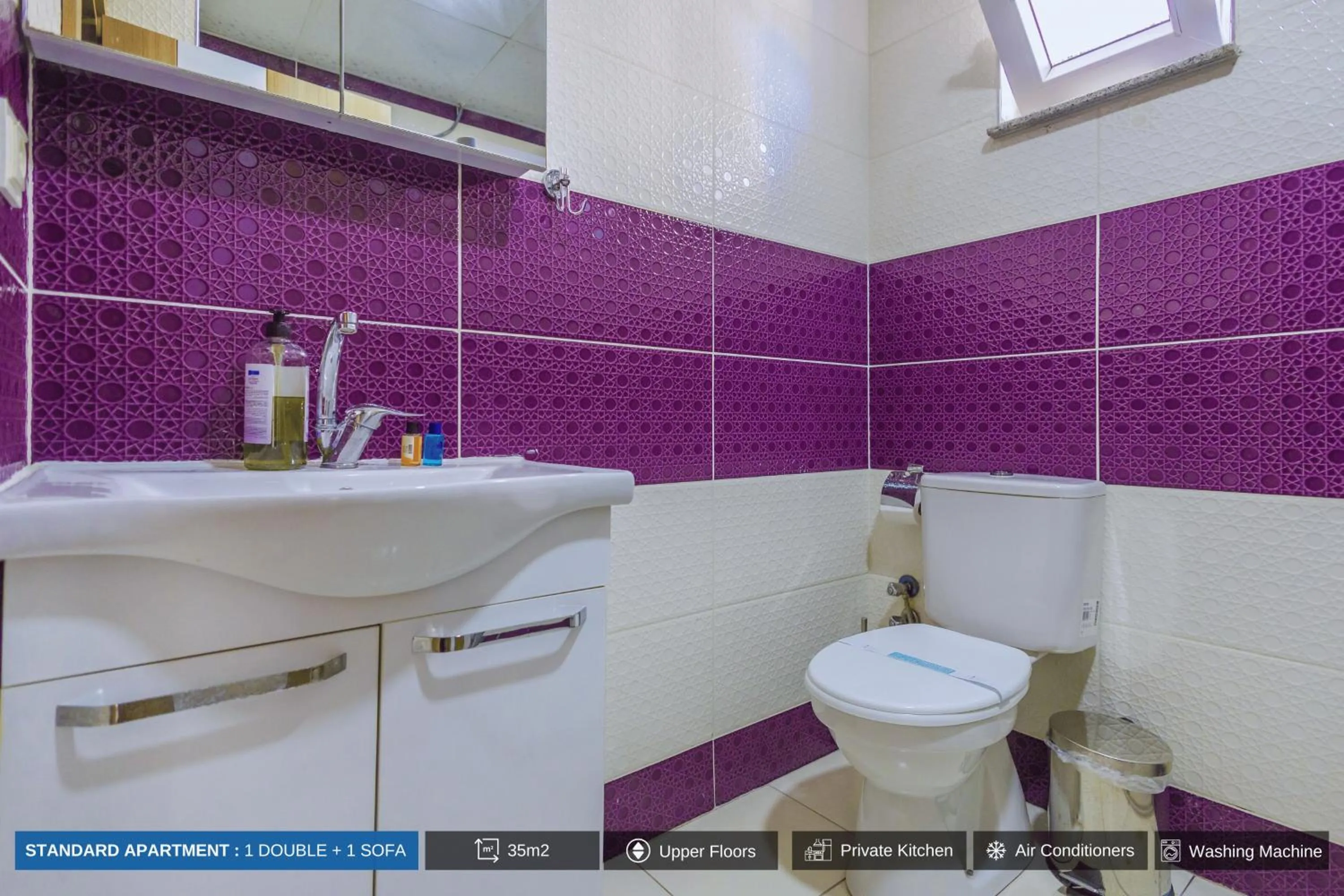 Shower in Antalya Residence Hotel