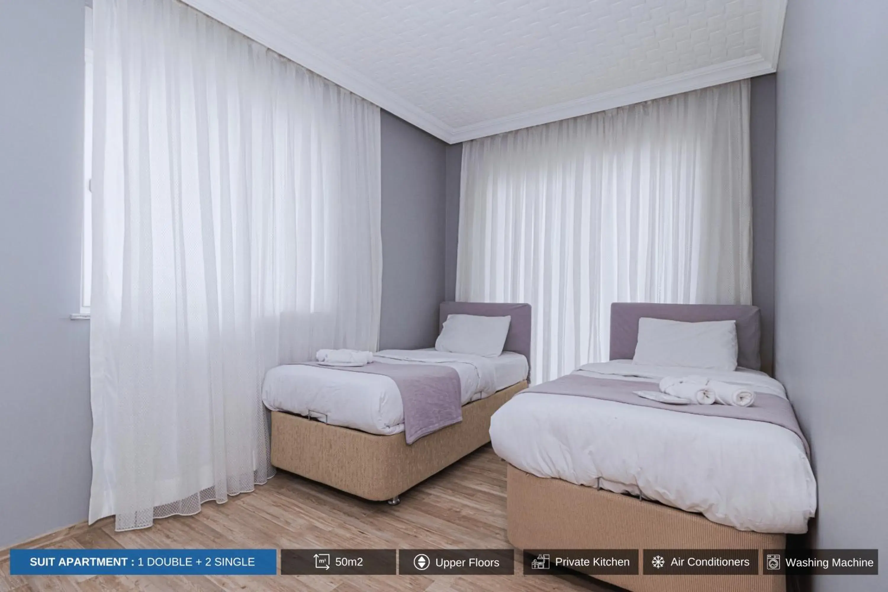 Bed in Antalya Residence Hotel Bed in Antalya Residence Hotel