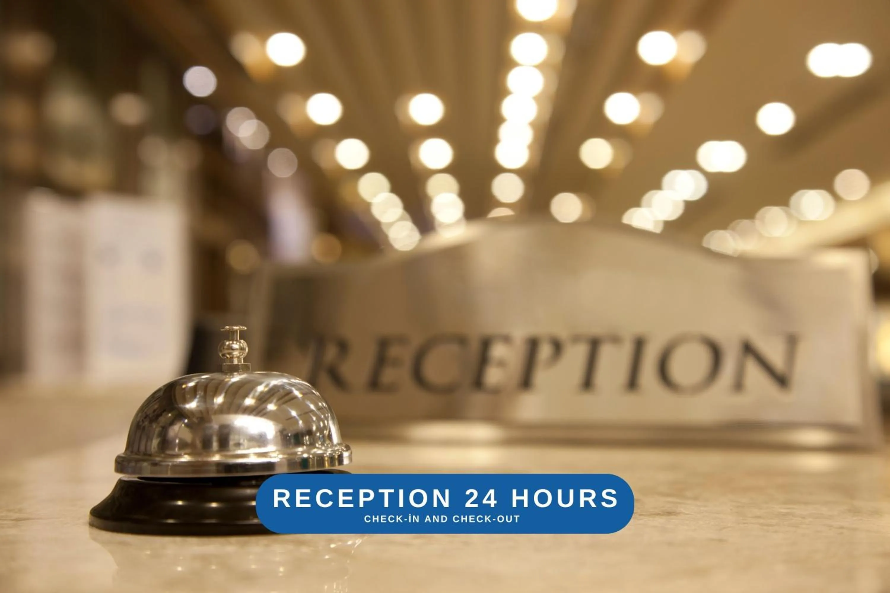 Lobby or reception in Antalya Residence Hotel