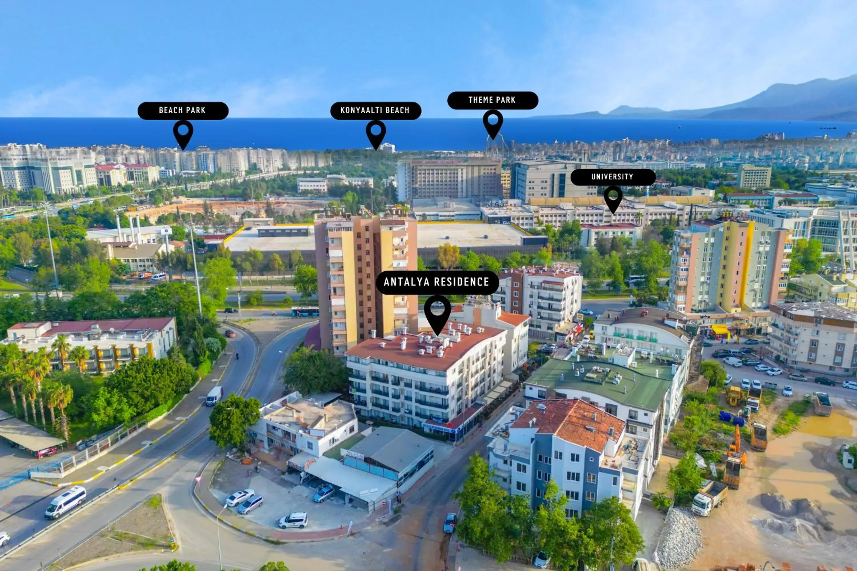 Property building in Antalya Residence Hotel Property building in Antalya Residence Hotel