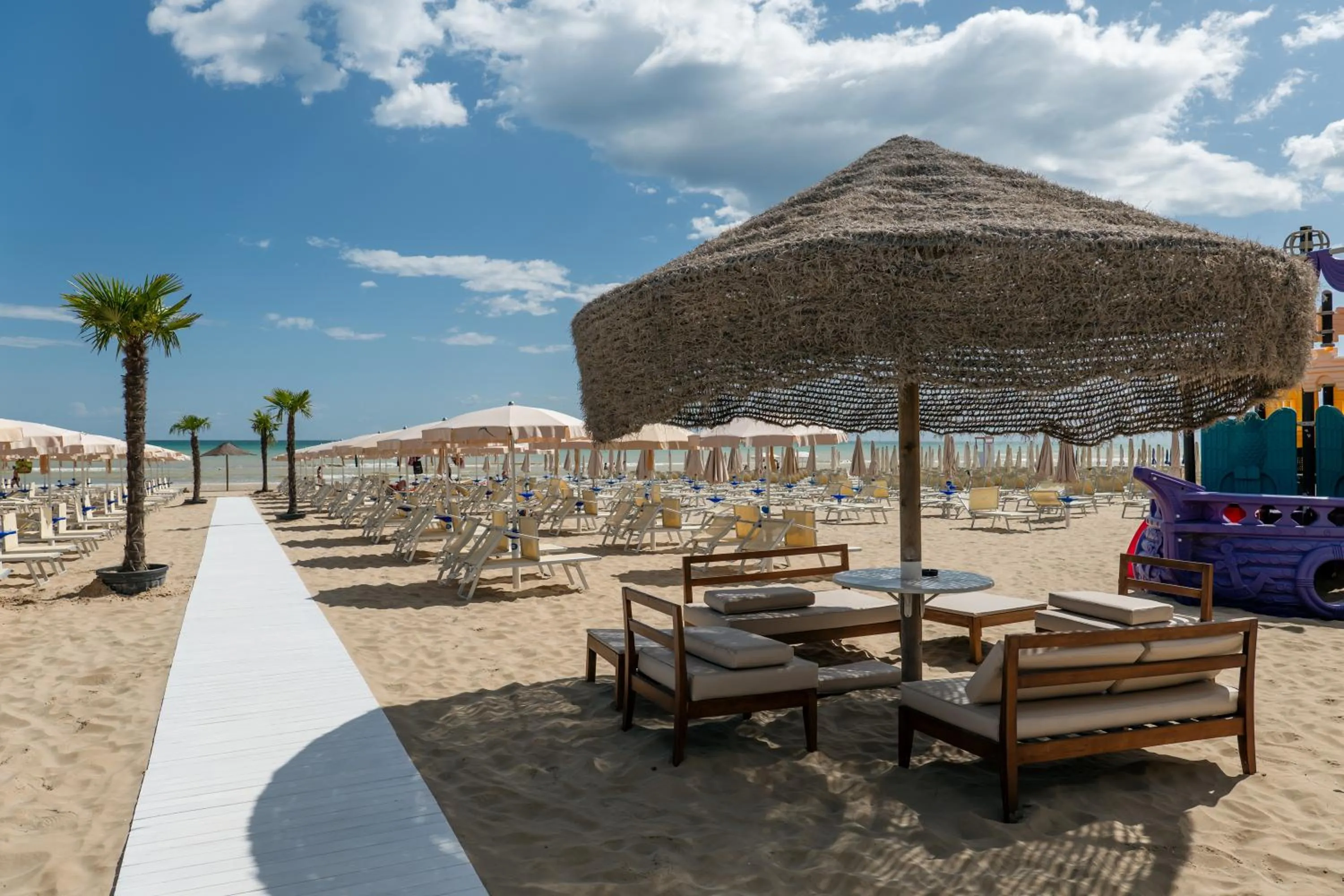 Beach in Hotel Continental