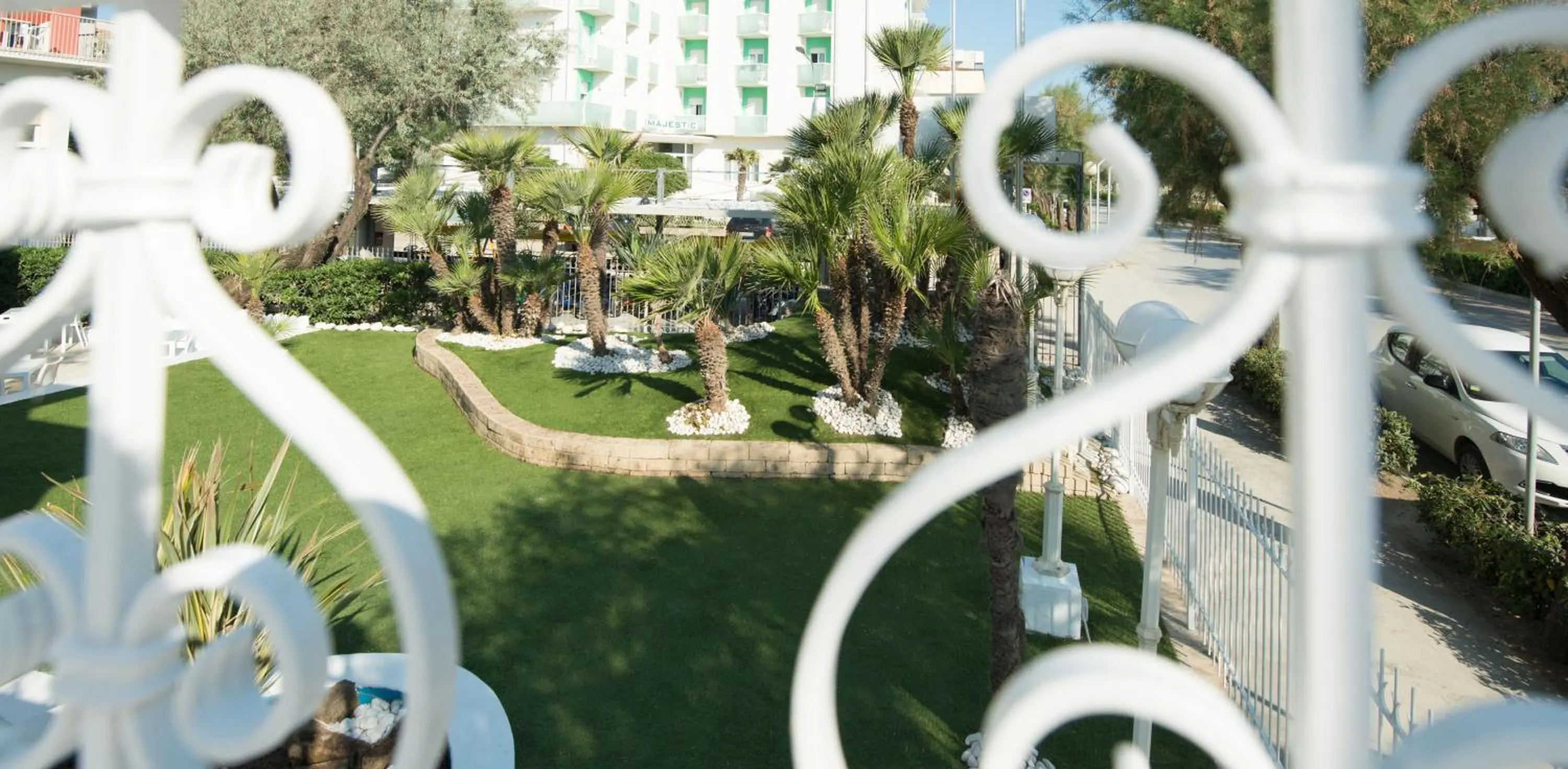 Garden in Hotel Continental