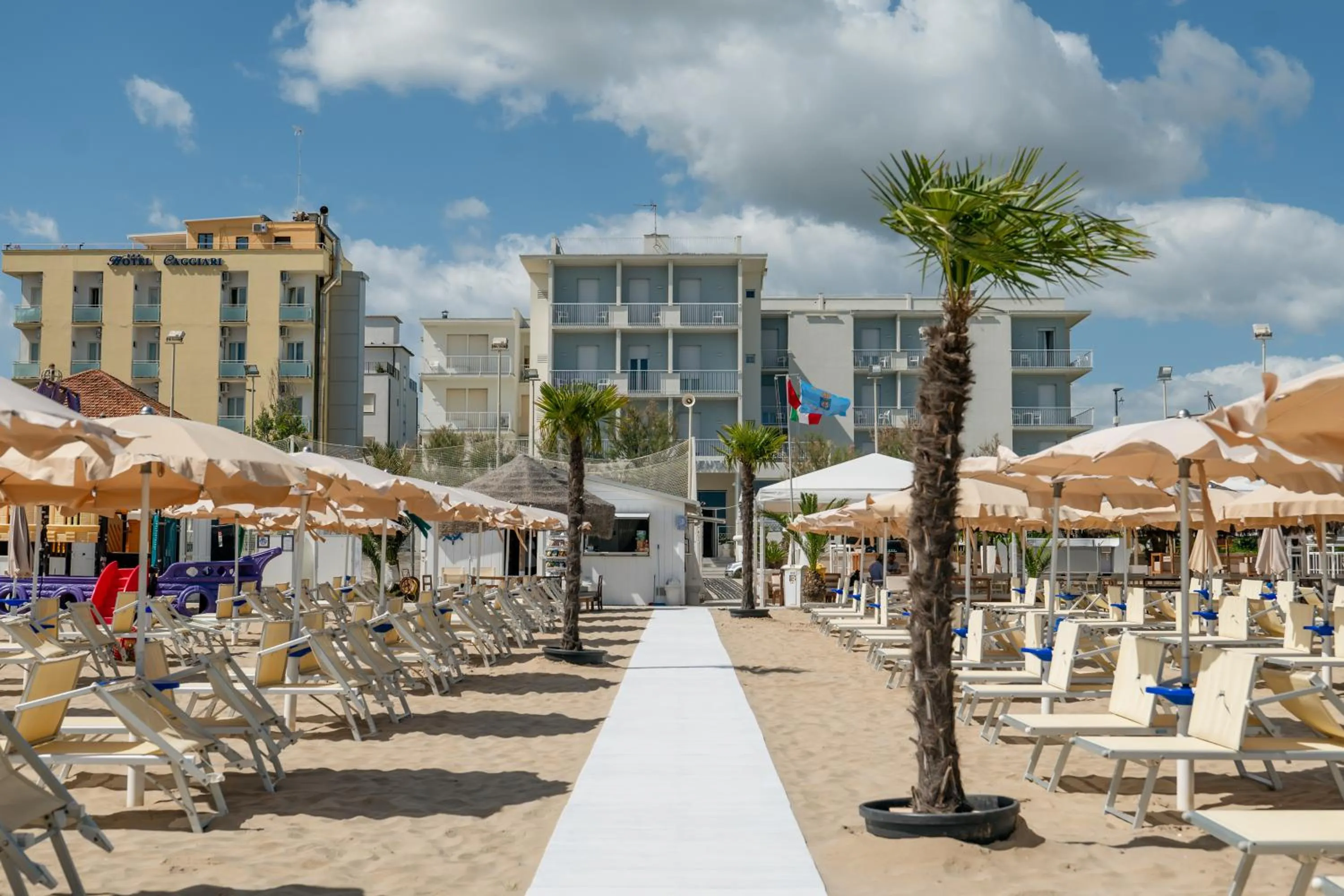 Beach in Hotel Continental