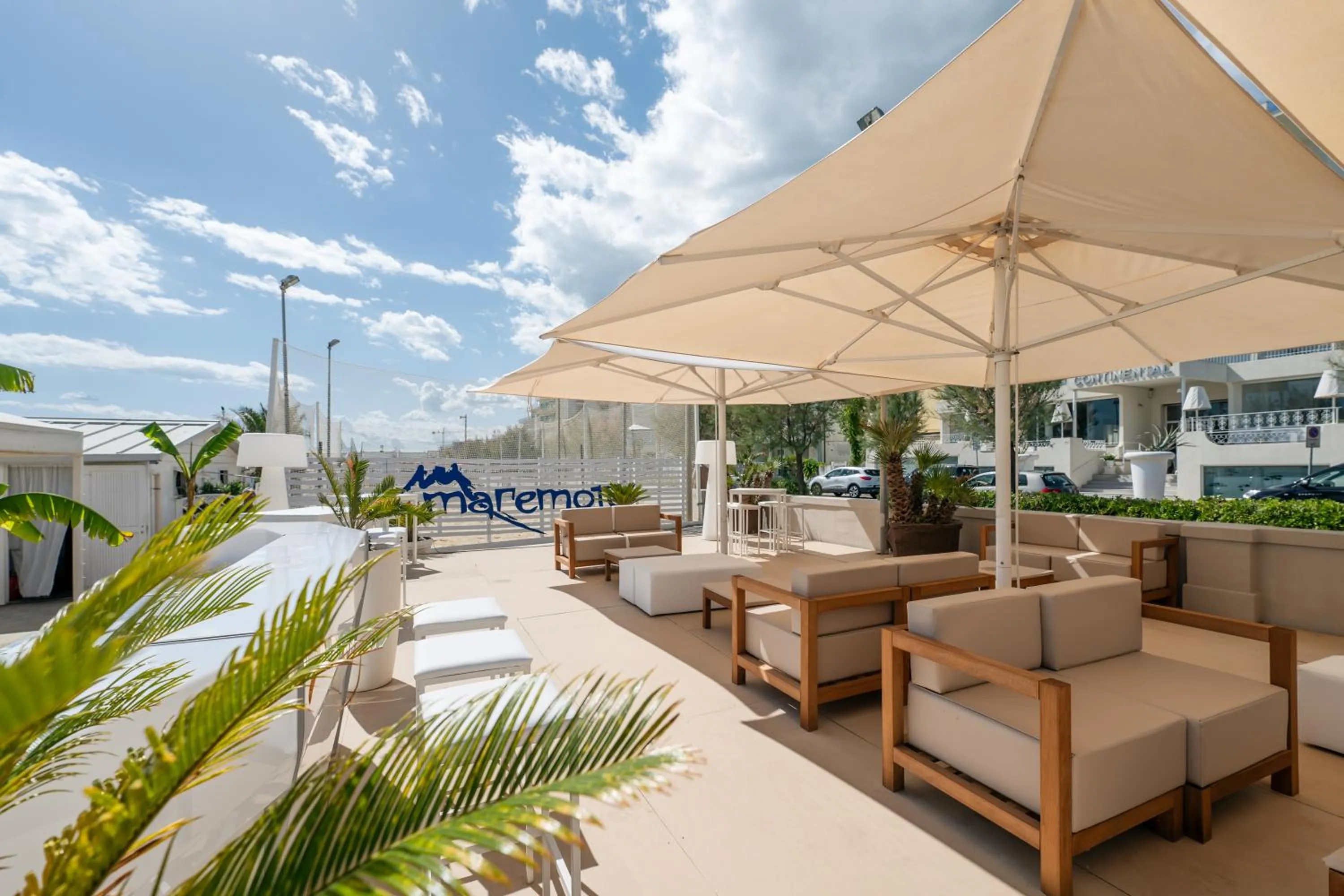 Beach in Hotel Continental