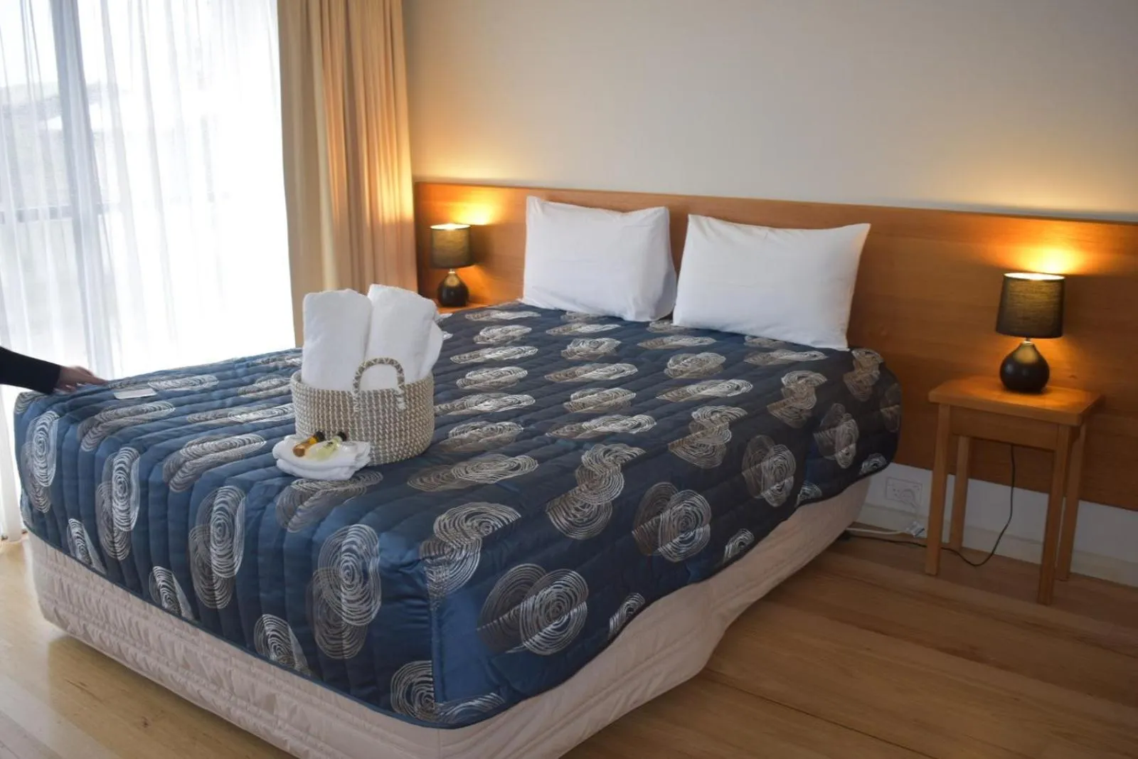 Bed in Metung Waters Motel and Apartments