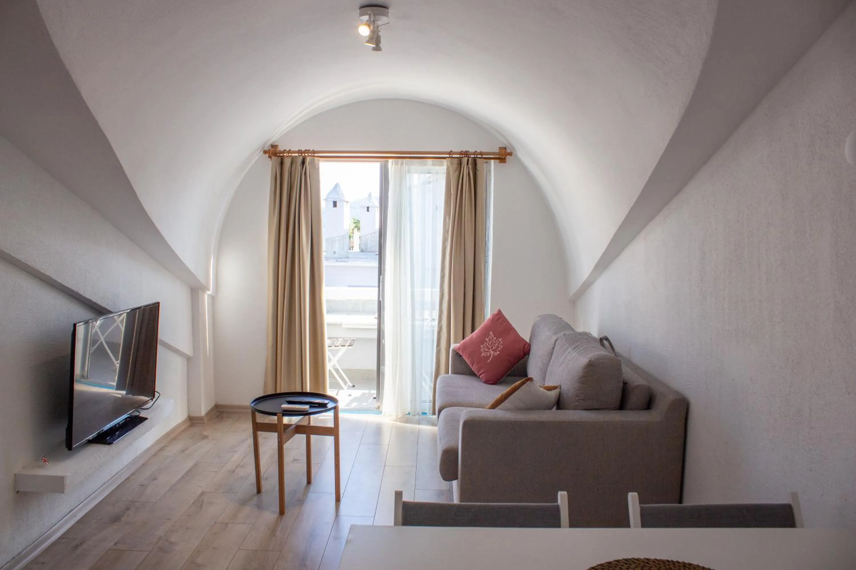 Living room in Aloha Suites