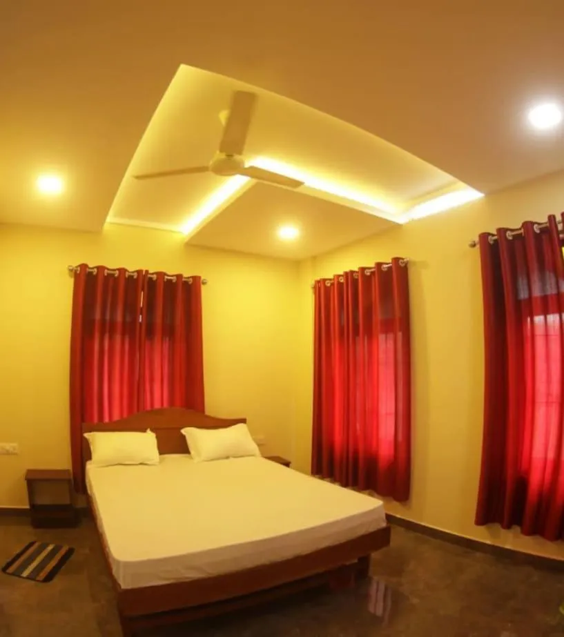 Bed in Meghdoot river resort