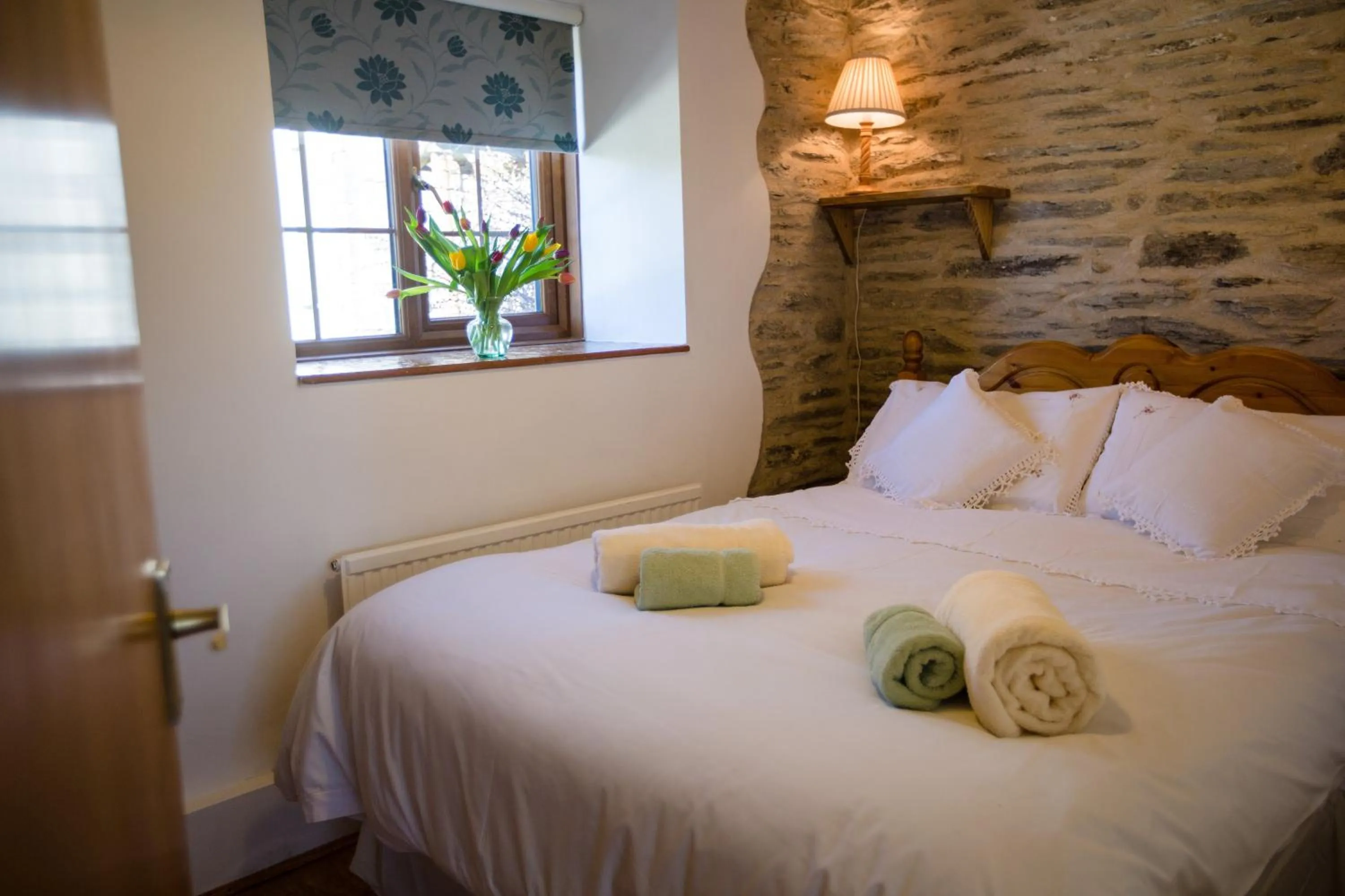 Bedroom, Bed in Croft Farm & Celtic Cottages