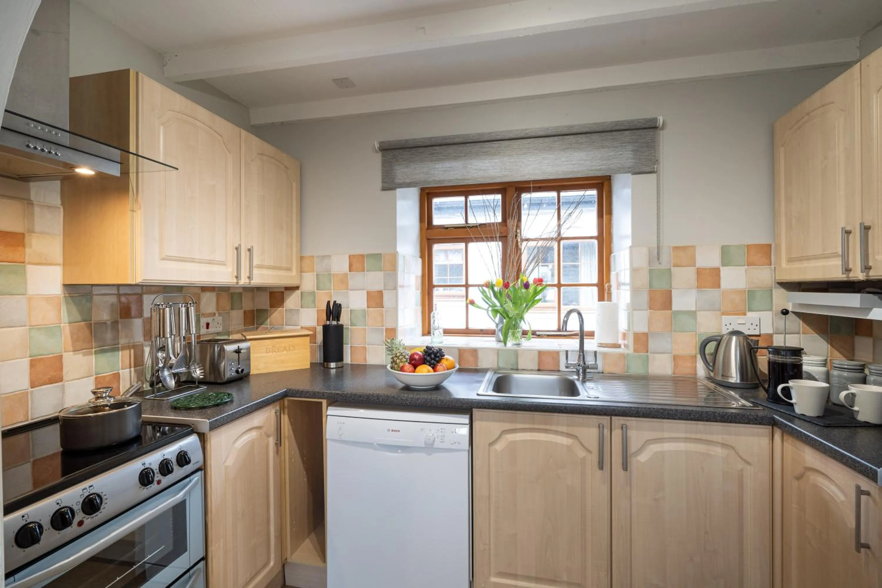 Kitchen or kitchenette in Croft Farm & Celtic Cottages