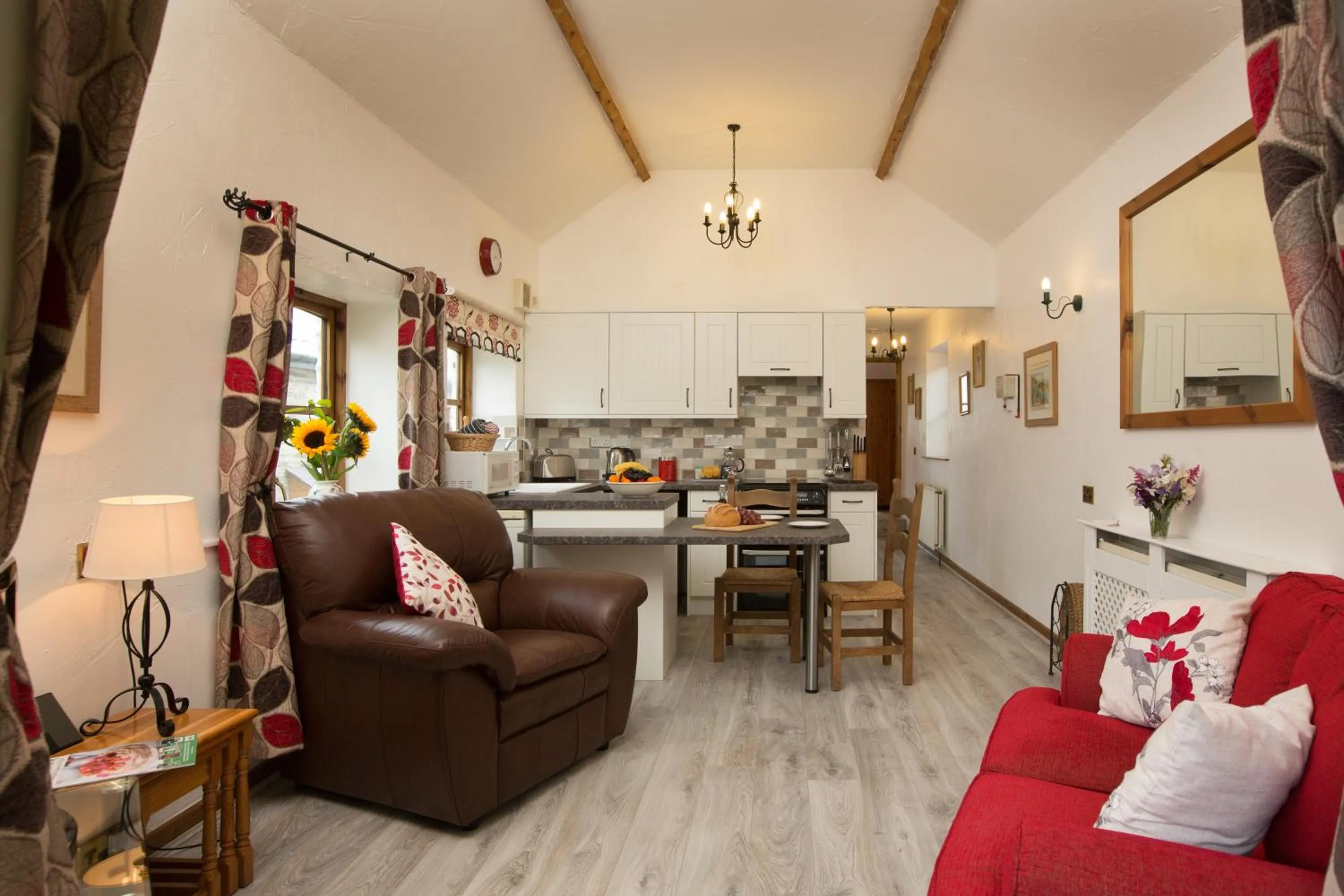 Kitchen or kitchenette in Croft Farm & Celtic Cottages