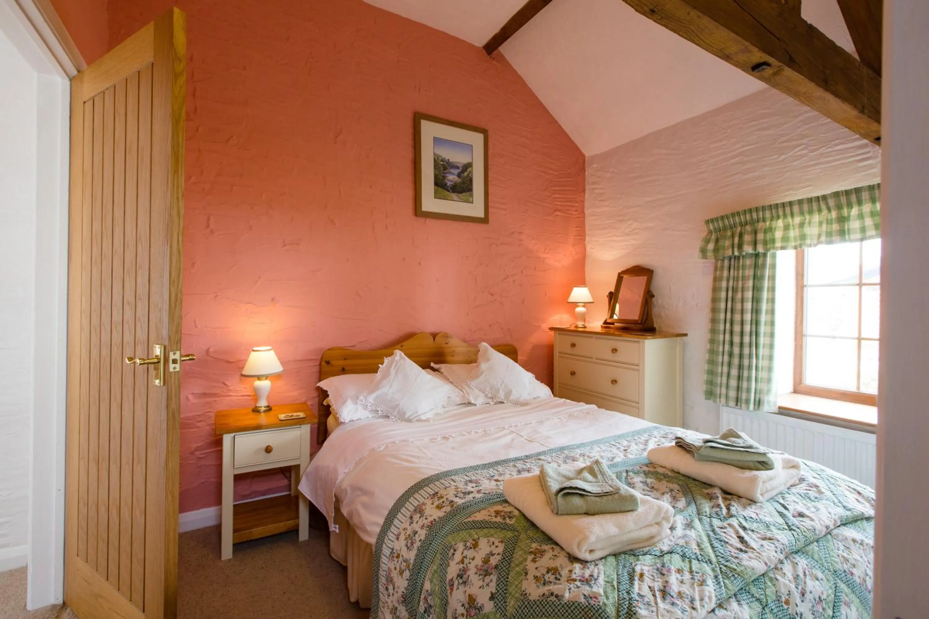 Bedroom, Bed in Croft Farm & Celtic Cottages